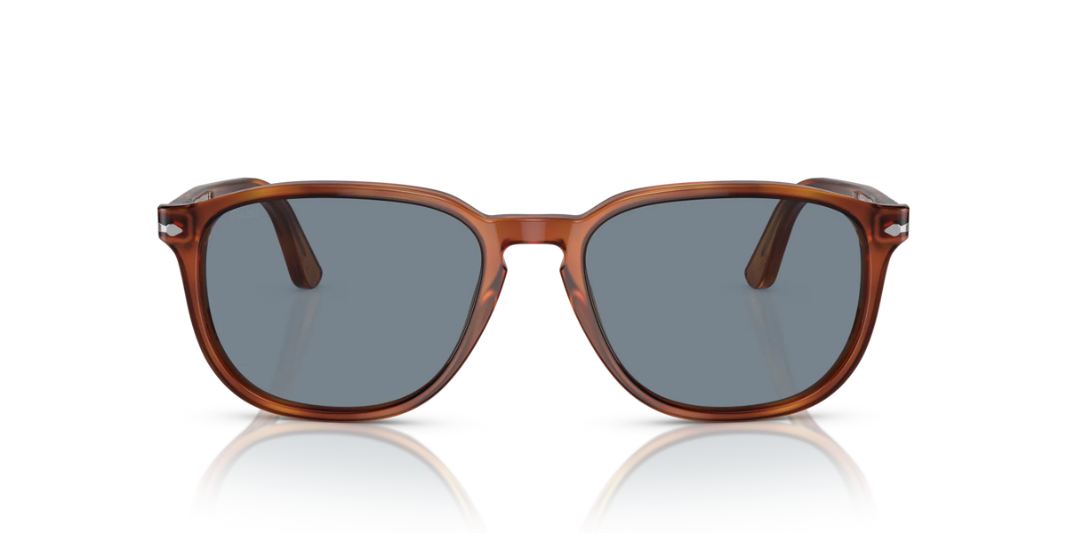 Persol - 0PO3019S - Terra Di Siena & Light Blue Lens