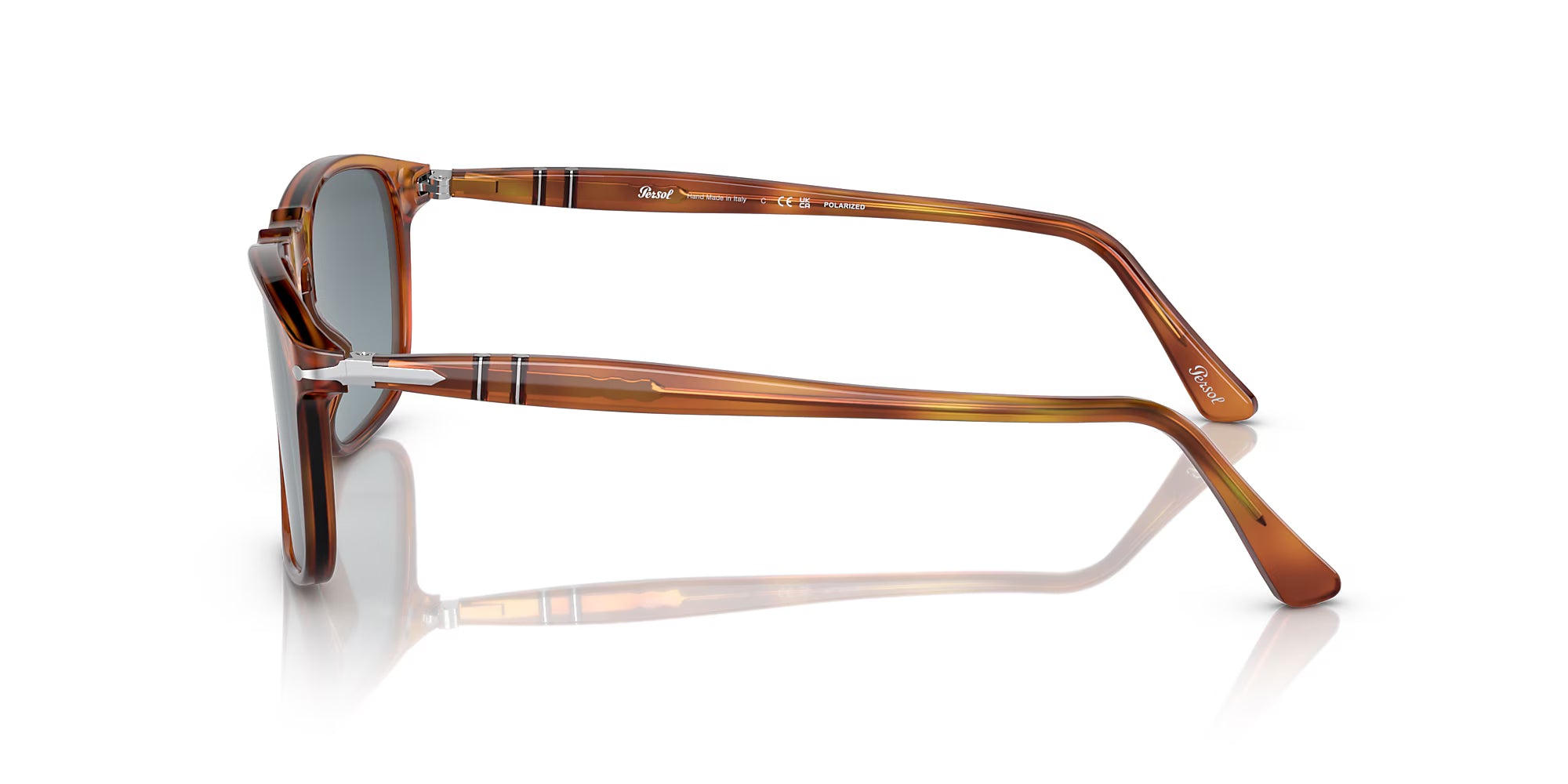 Persol - PO3059S - Terra Di Siena with Polar Gradient Blue Lenses