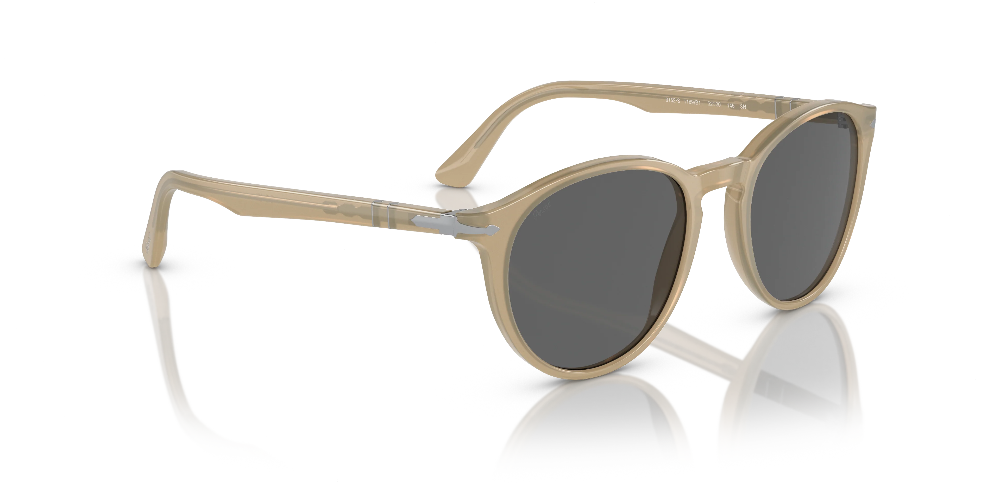 Persol - Sunglasses 0P03152S - Opal Beige Frame & Dark Grey Lens
