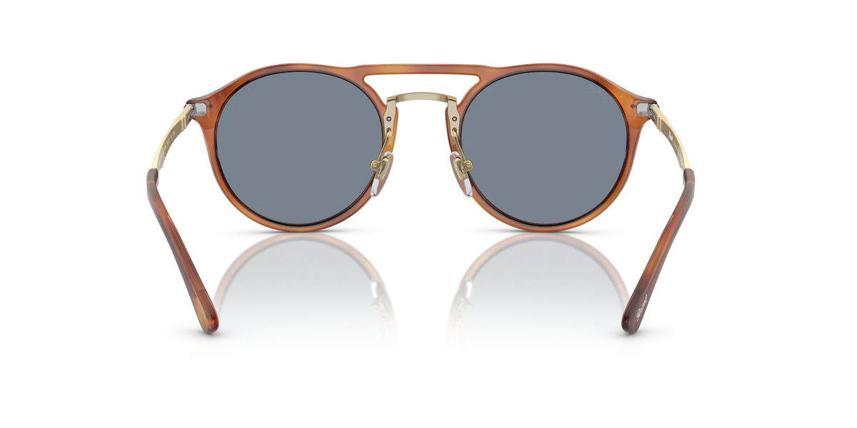 Persol - 0PO3264S - Terra Di Siena & Light Blue Lens