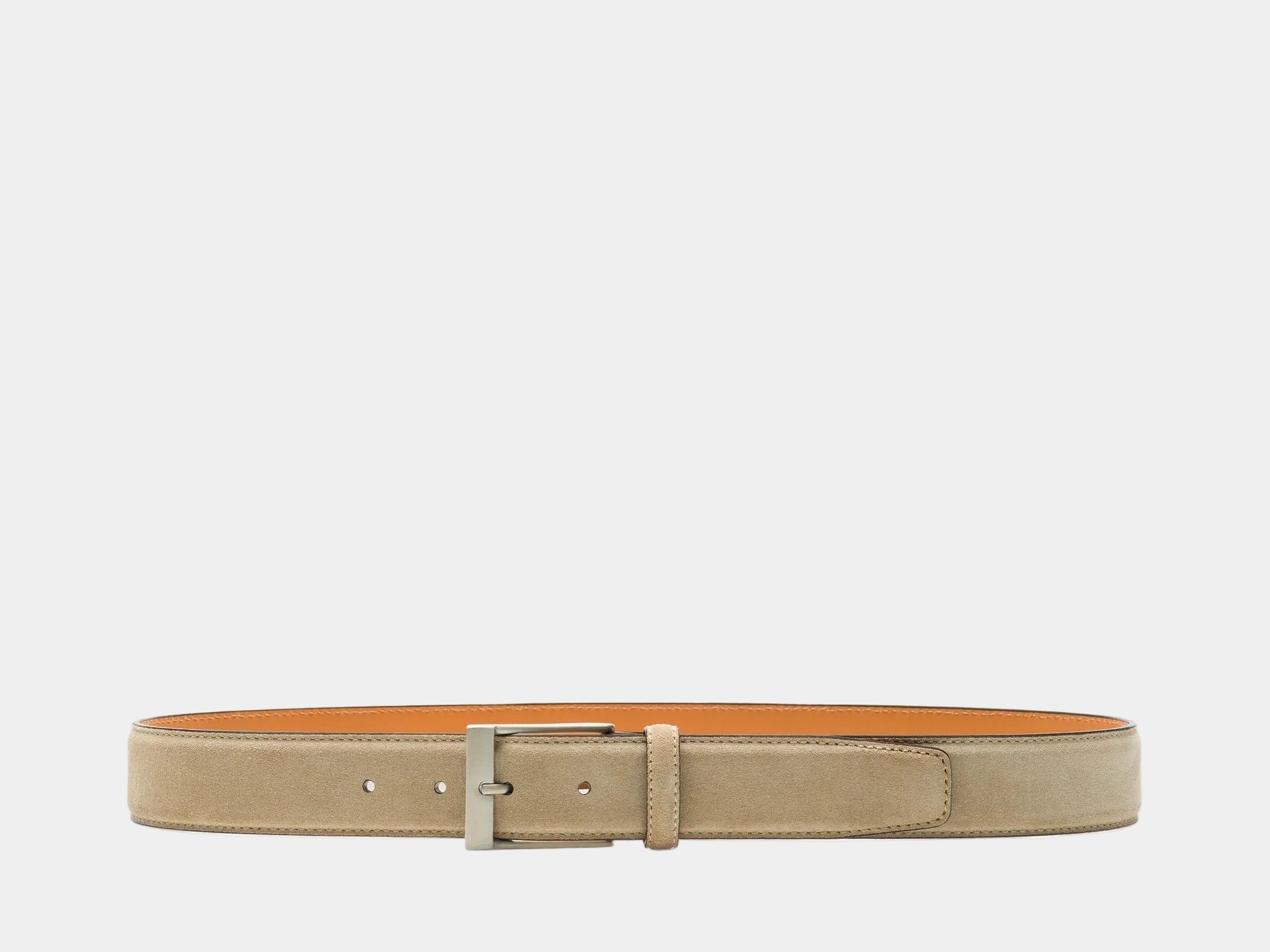 Magnanni - Telante Belt - Cream Suede