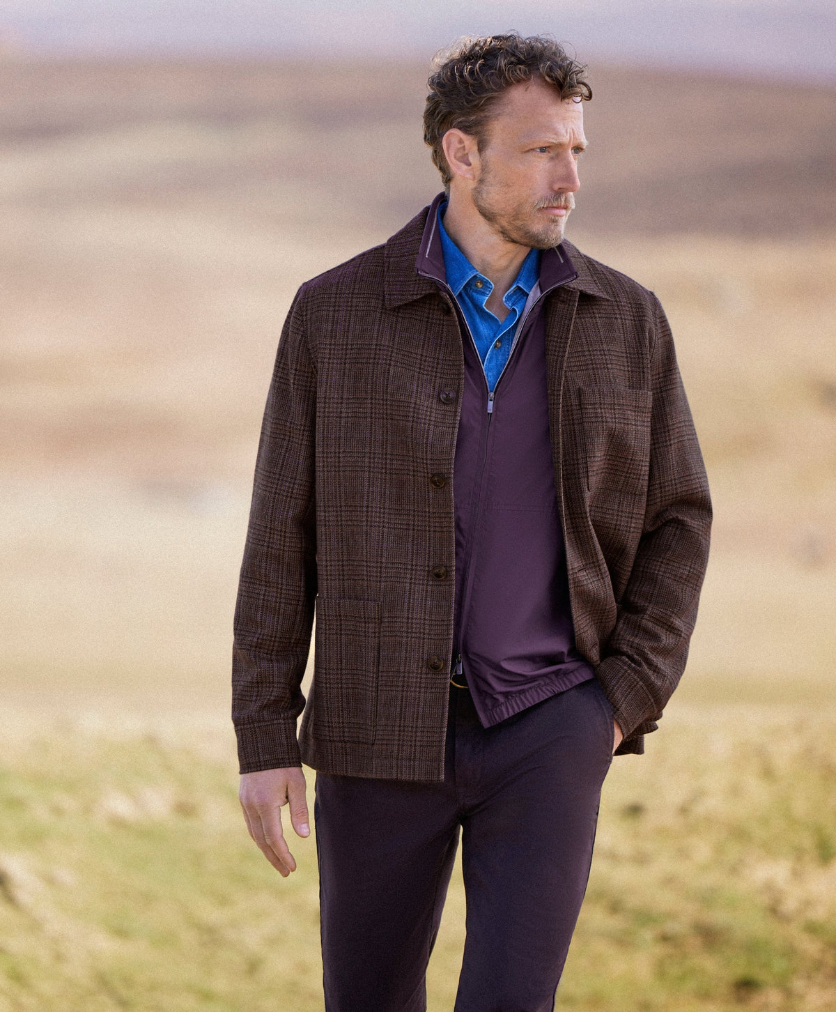 David Donahue - The Spencer Chore Jacket - Brown
