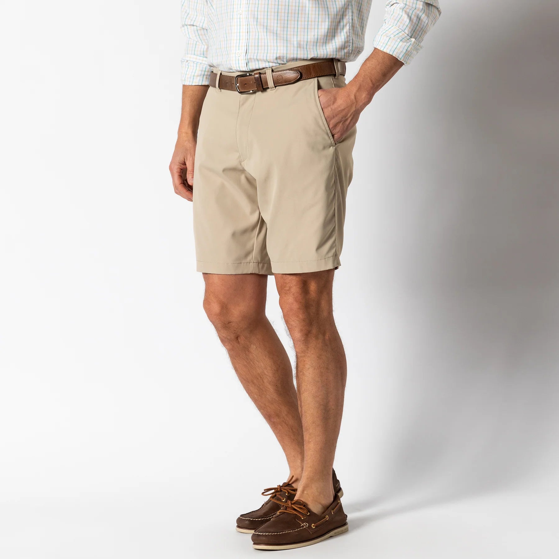 Duck Head - Long Drive Performance Short 9" - Khaki