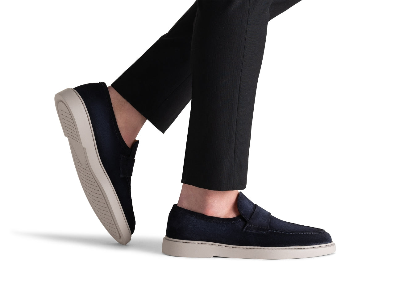 Magnanni - Bandera - Navy Suede