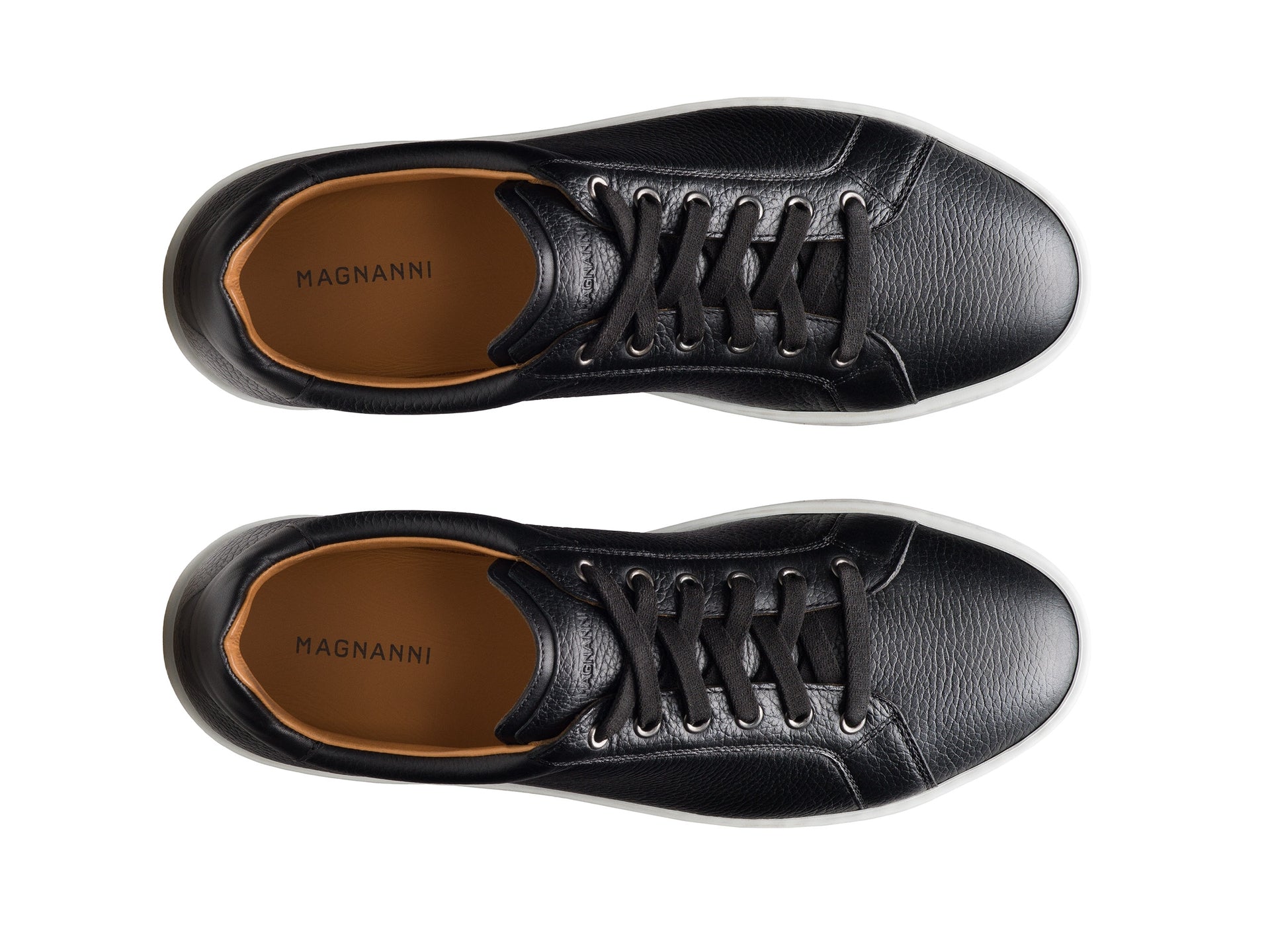 Magnanni - Cote Lo Stretch-Lace - Black Tumbled