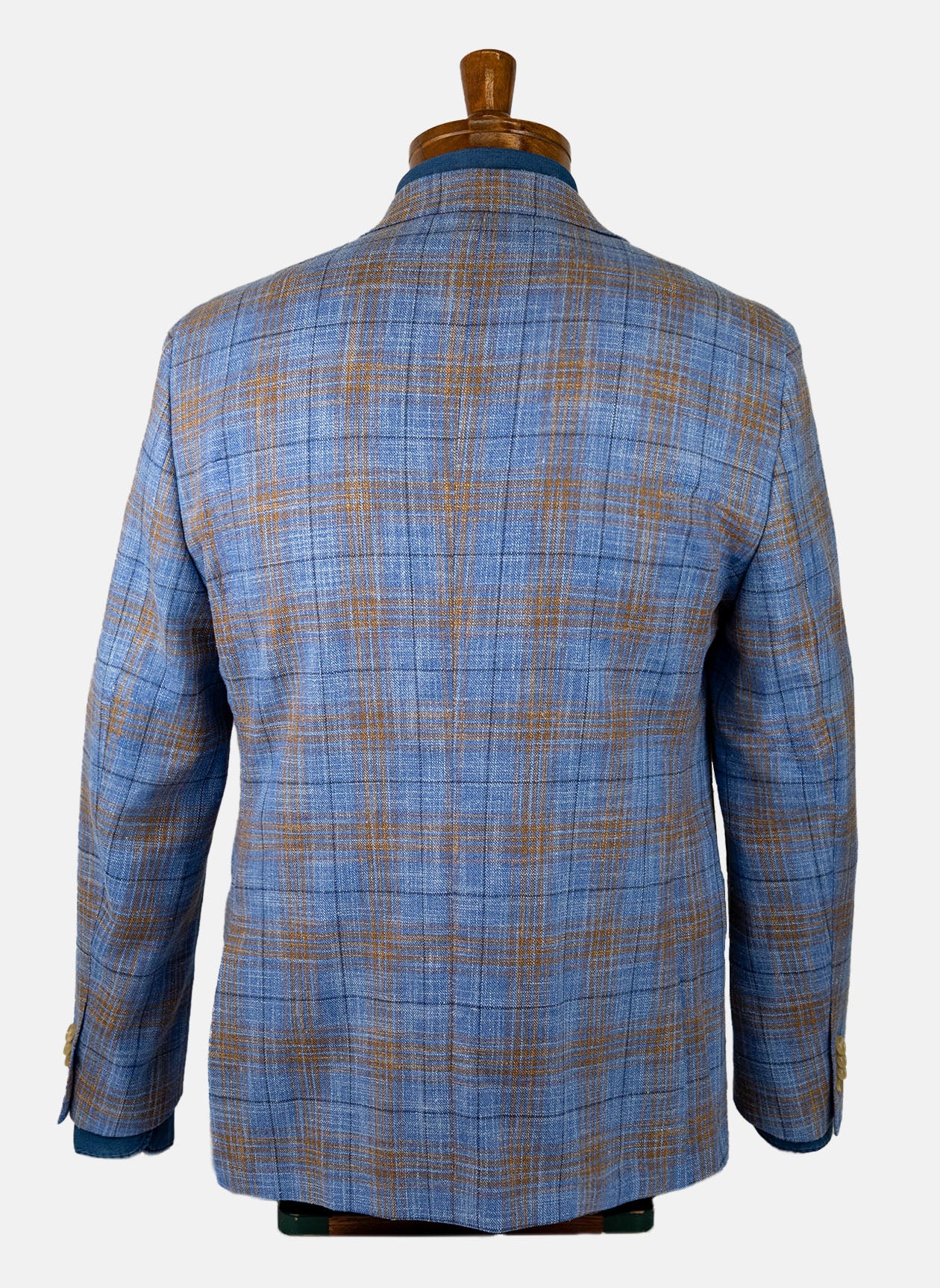 Paul Betenly - Kevin Sport Coat - Blue/Brown Plaid