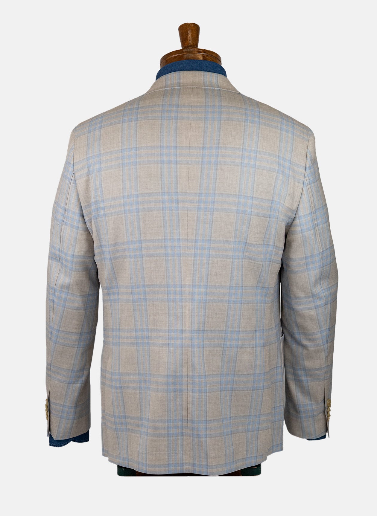 Paul Betenly - Layton Sport Coat - Light Blue Plaid