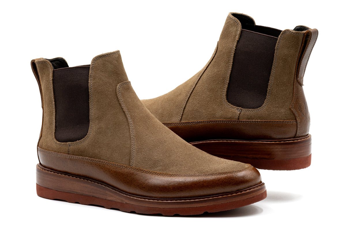 Martin Dingman - Morgan Suede Boots - Earth