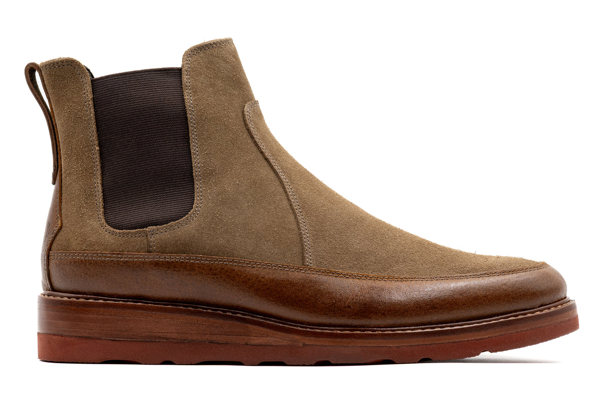 Martin Dingman - Morgan Suede Boots - Earth