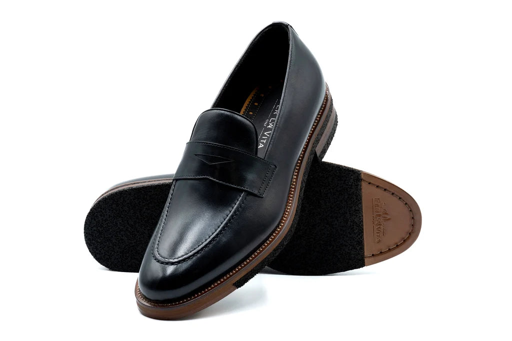 Martin Dingman - Tuscan Penny - Black Oak Milled Leather