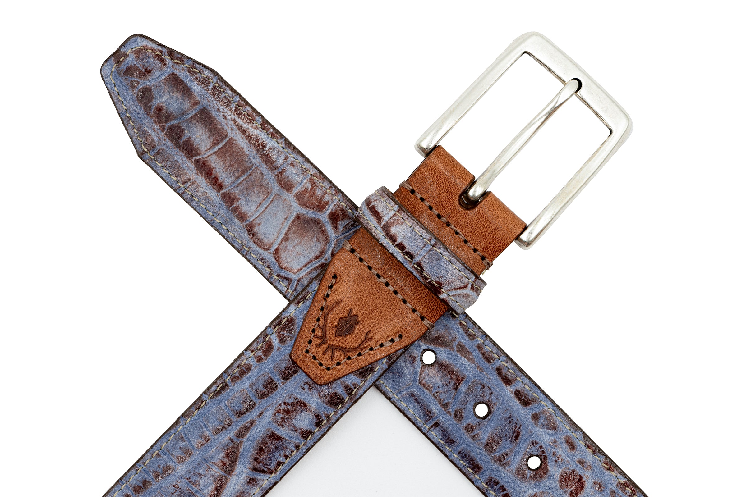 Martin Dingman - Palmer Belt - Blue Wash