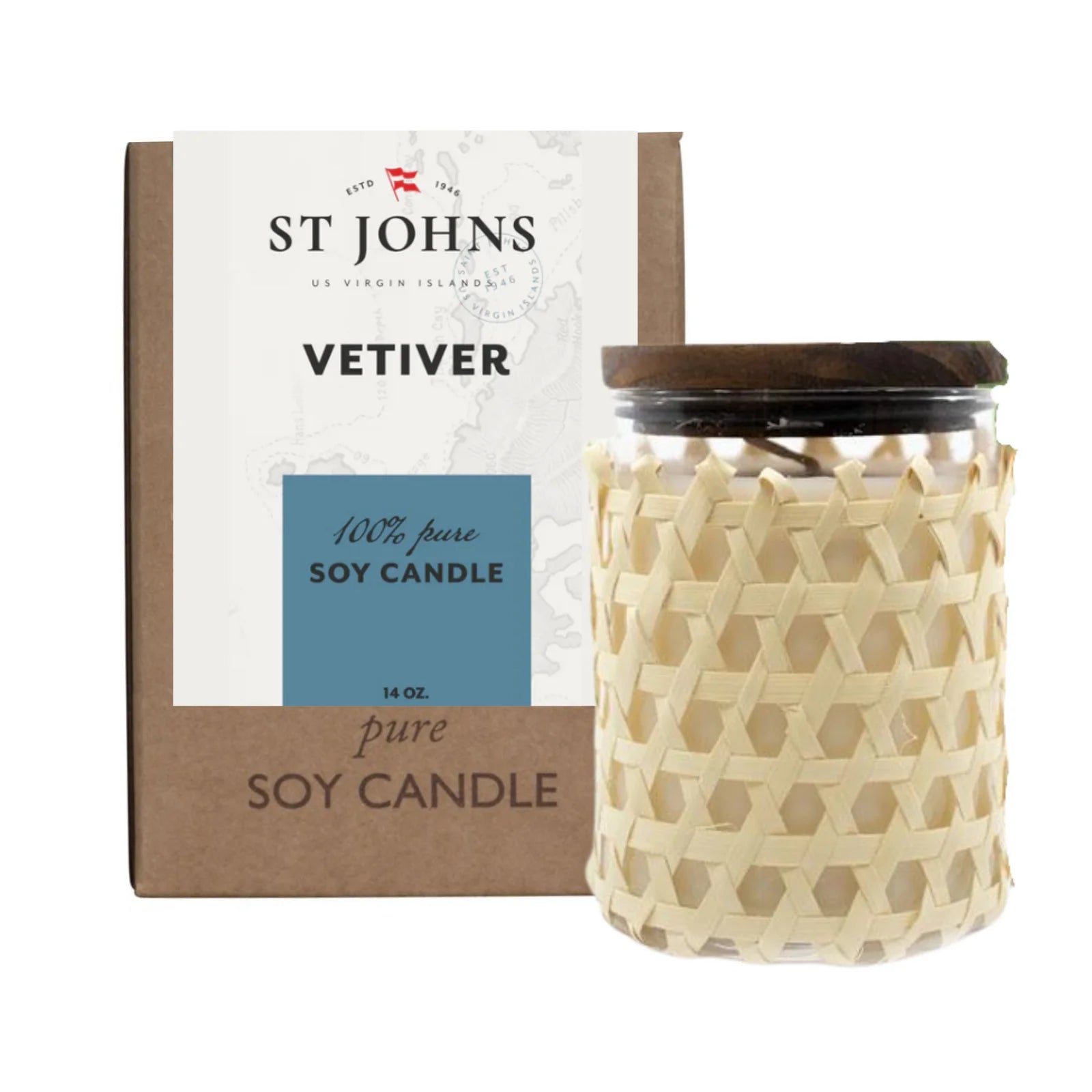 St. John's Fragrance Co. - 14oz. Soy Candle