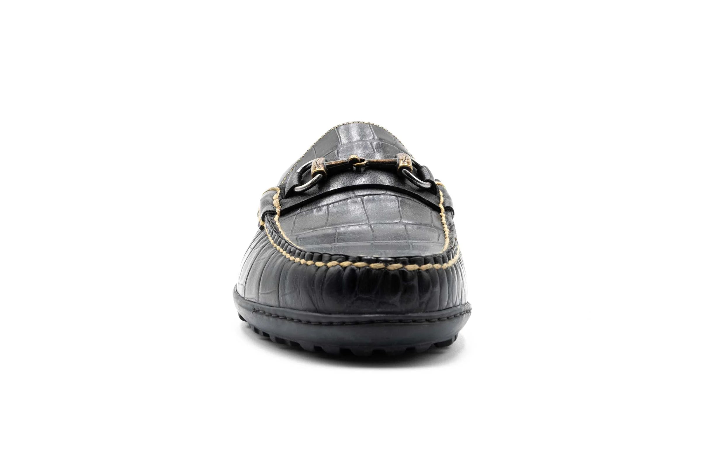 Martin Dingman - Bill Horse Bit Loafer - Black