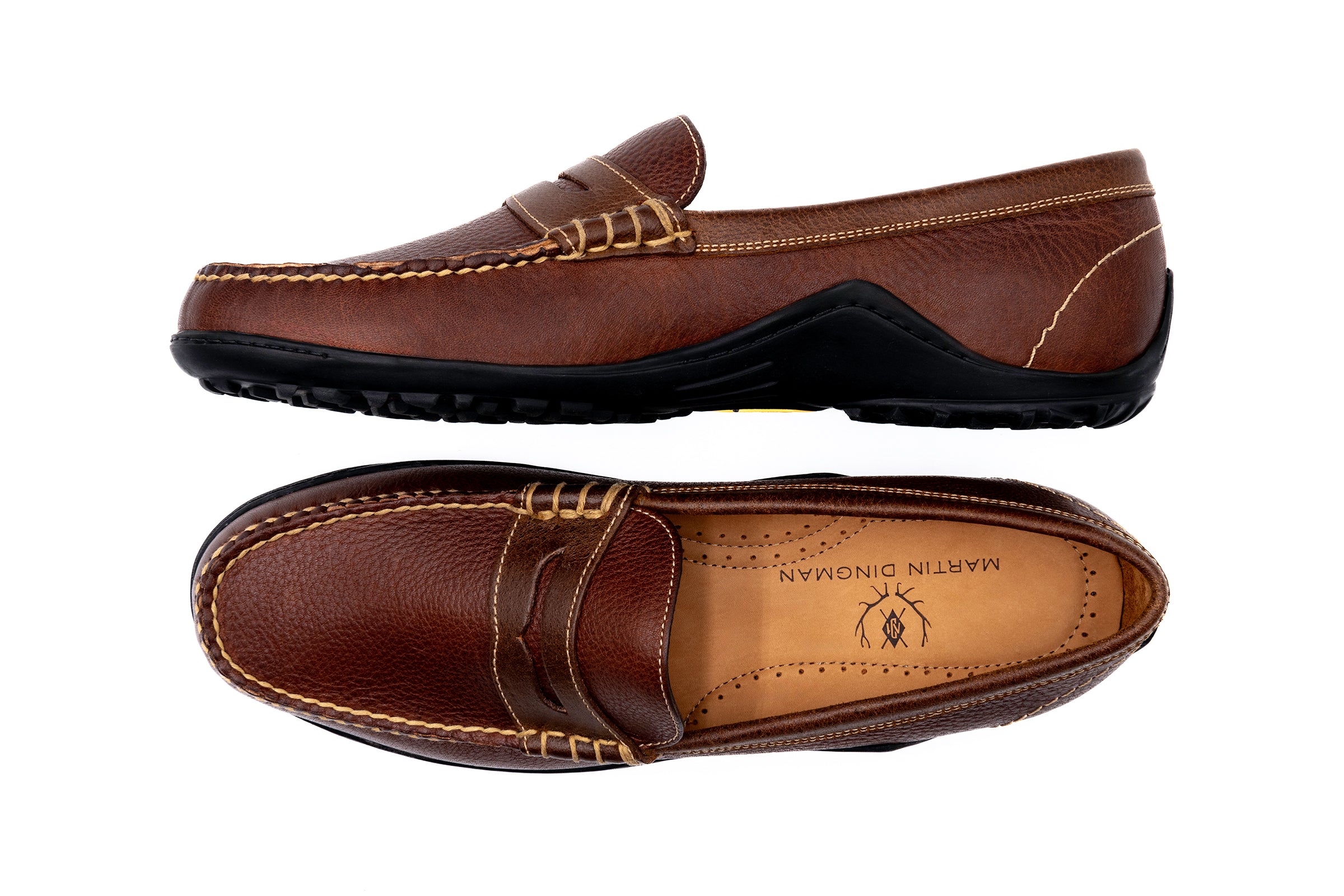 Martin Dingman - Bill Penny Loafer - Chestnut