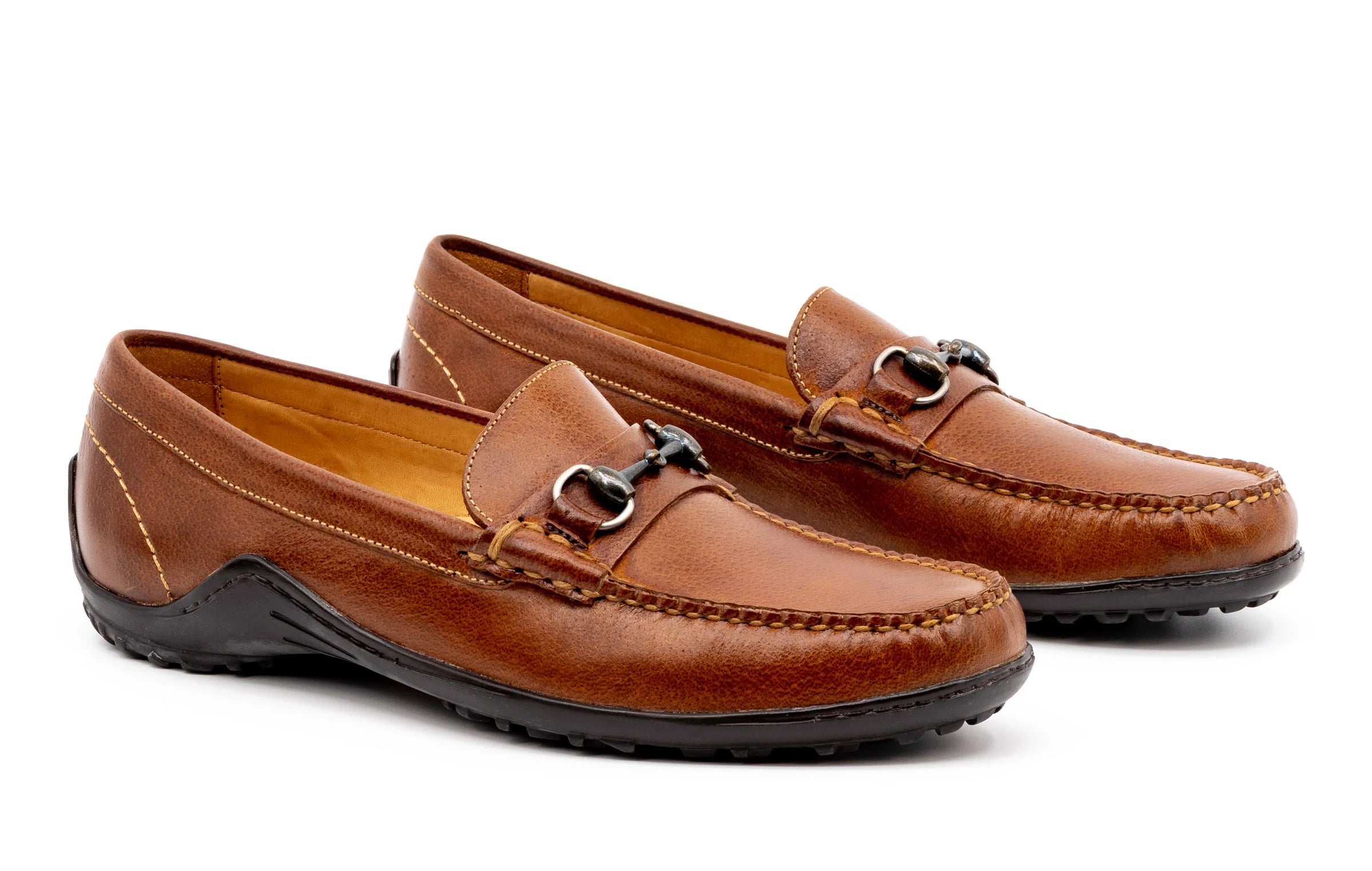 Martin Dingman - Bill Horse Bit Loafer - Burnt Cedar