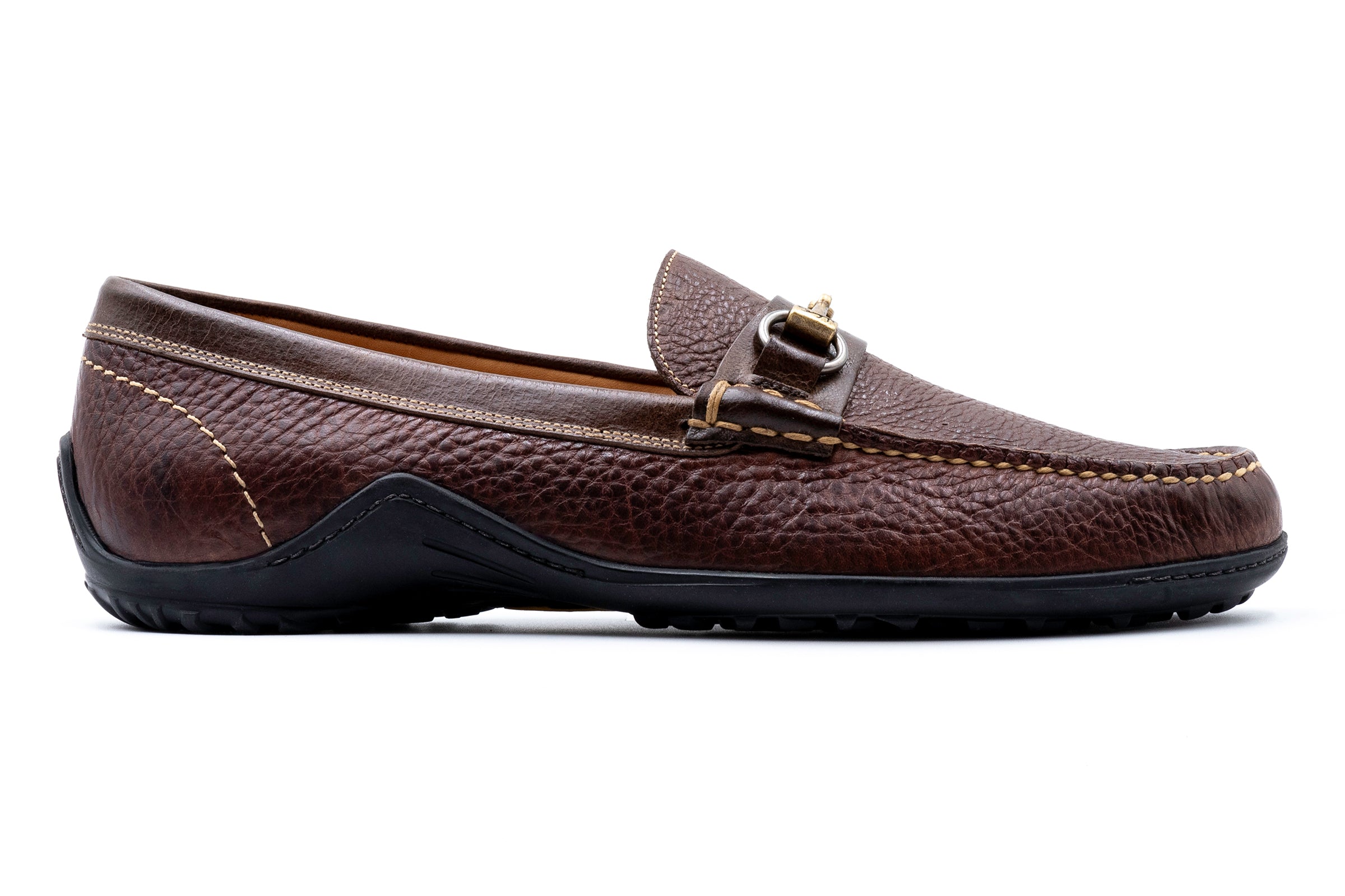 Martin Dingman - Bill Royal Bullhide Horse Bit Loafers - Old Brown