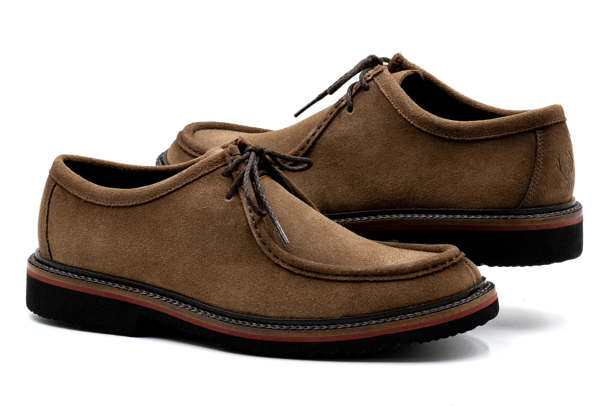 Martin Dingman - Walter Suede English Roll Moc - Earth