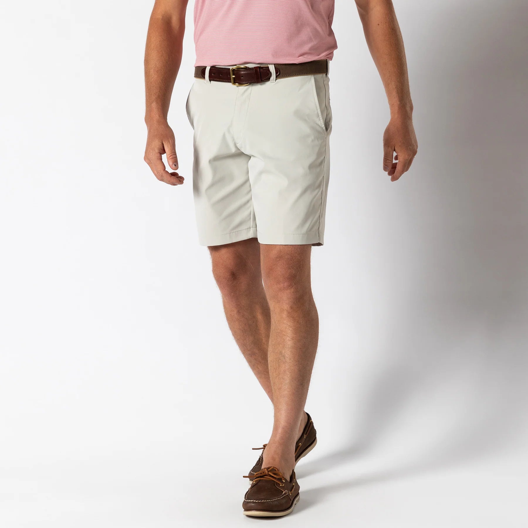 Duck Head - Long Drive Performance Short 9" - Stone