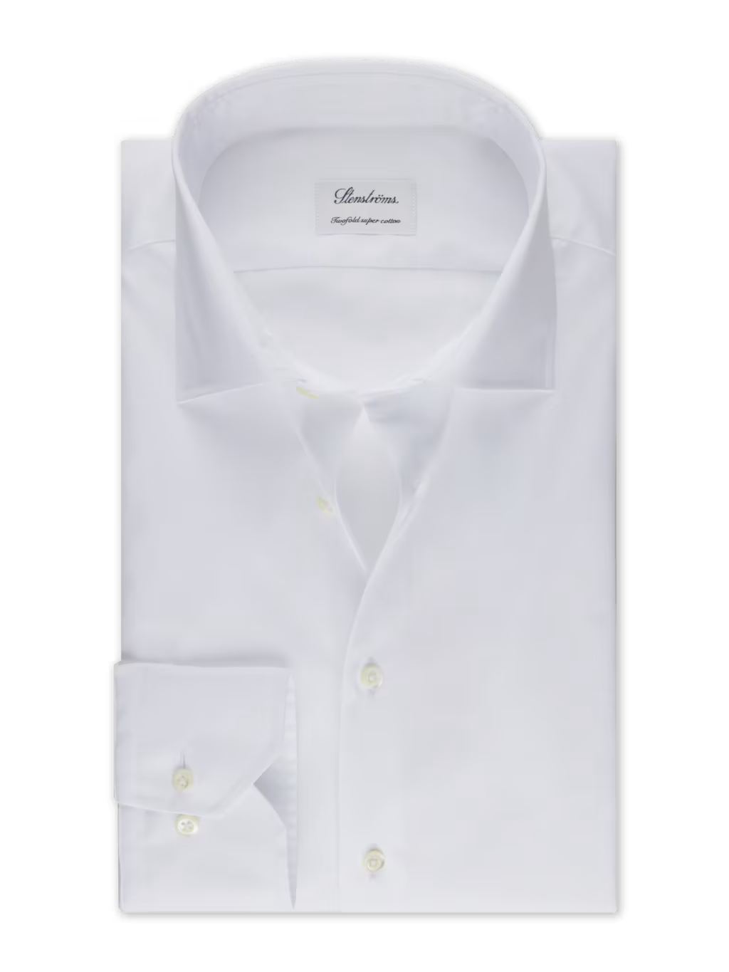 Stenströms - Twill Dress Shirt - White