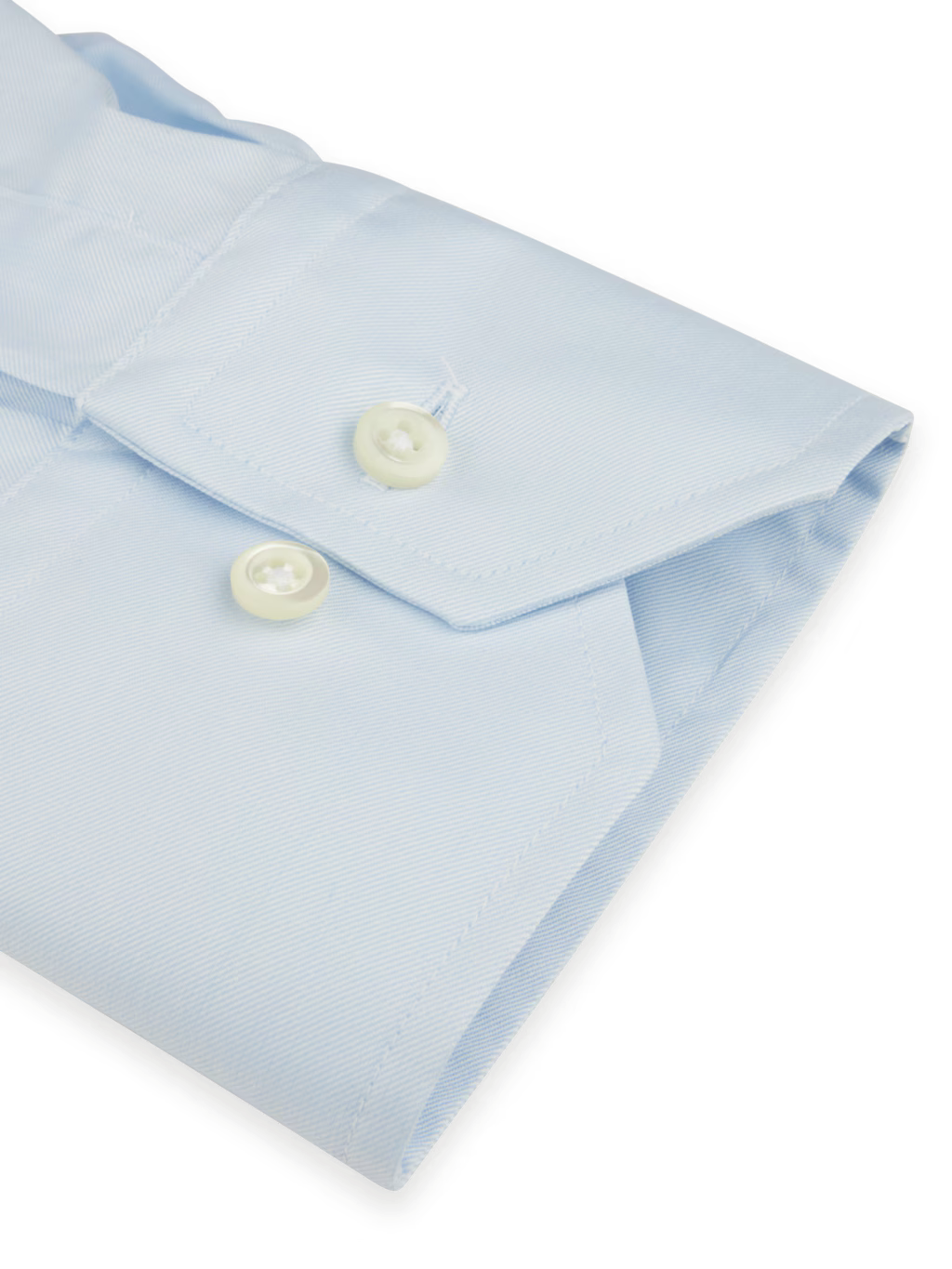 Stenströms - Twill Dress Shirt - Sky Blue