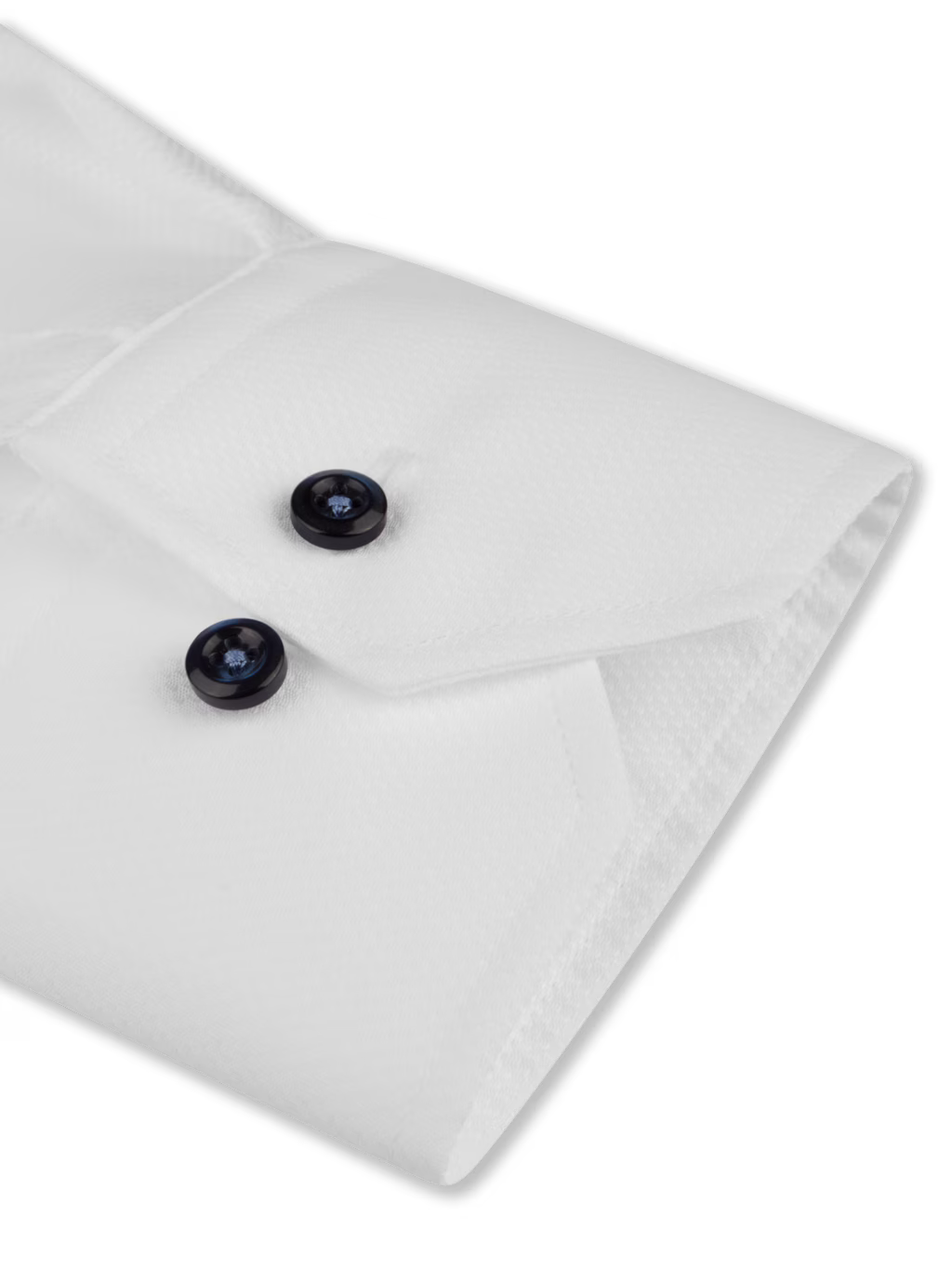 Stenströms - White Royal Oxford Fitted Body