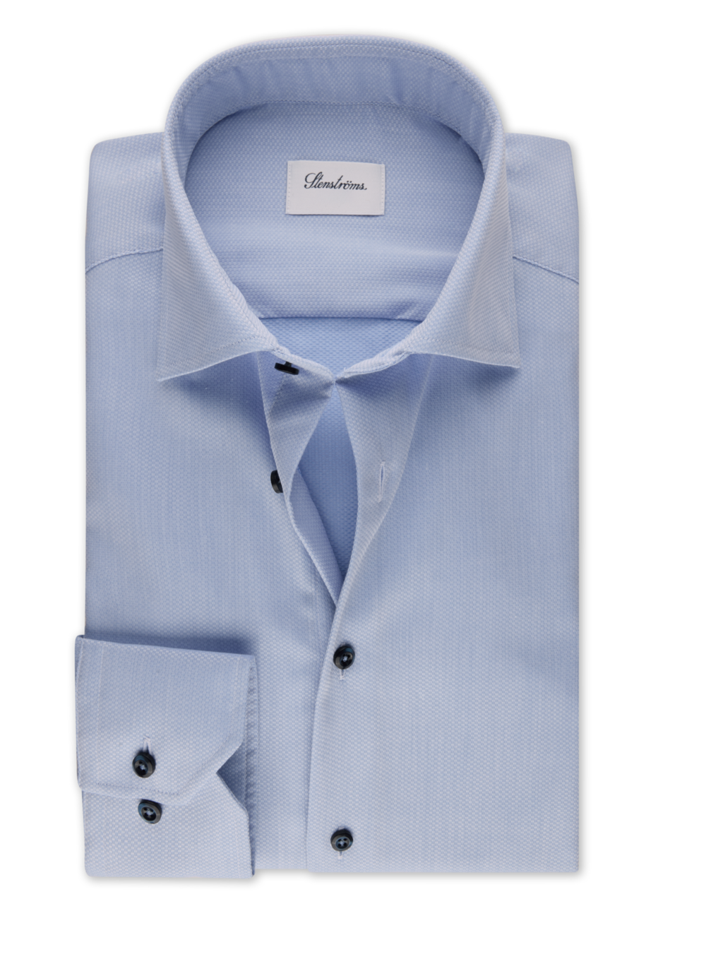 Stenströms - Light Blue Royal Oxford Fitted Body