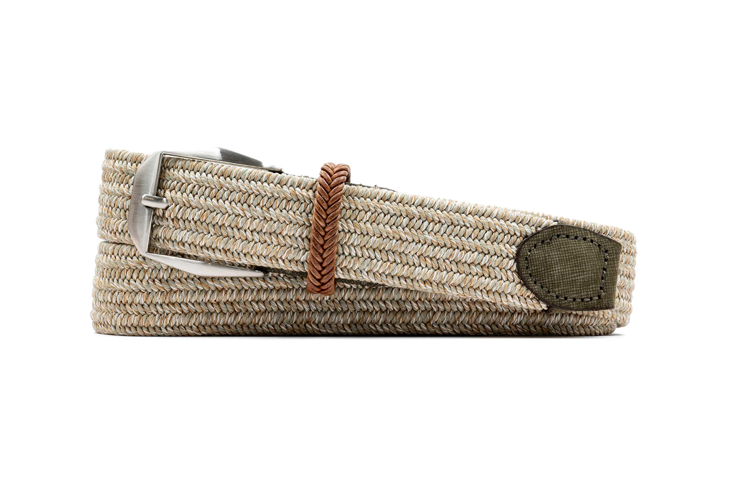 Martin Dingman - Sarasota Braided Belt - Beach