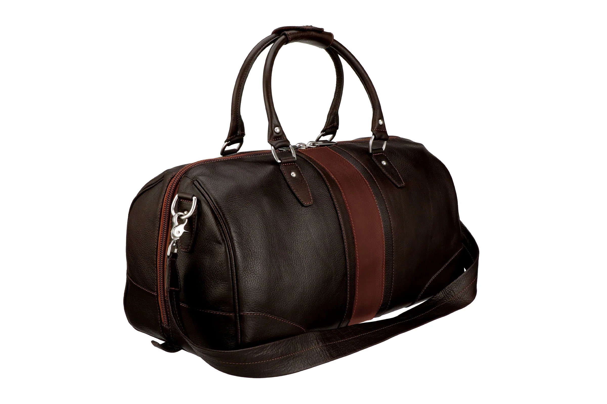 Martin Dingman - Polocrosse Duffel - Chocolate Tumbled