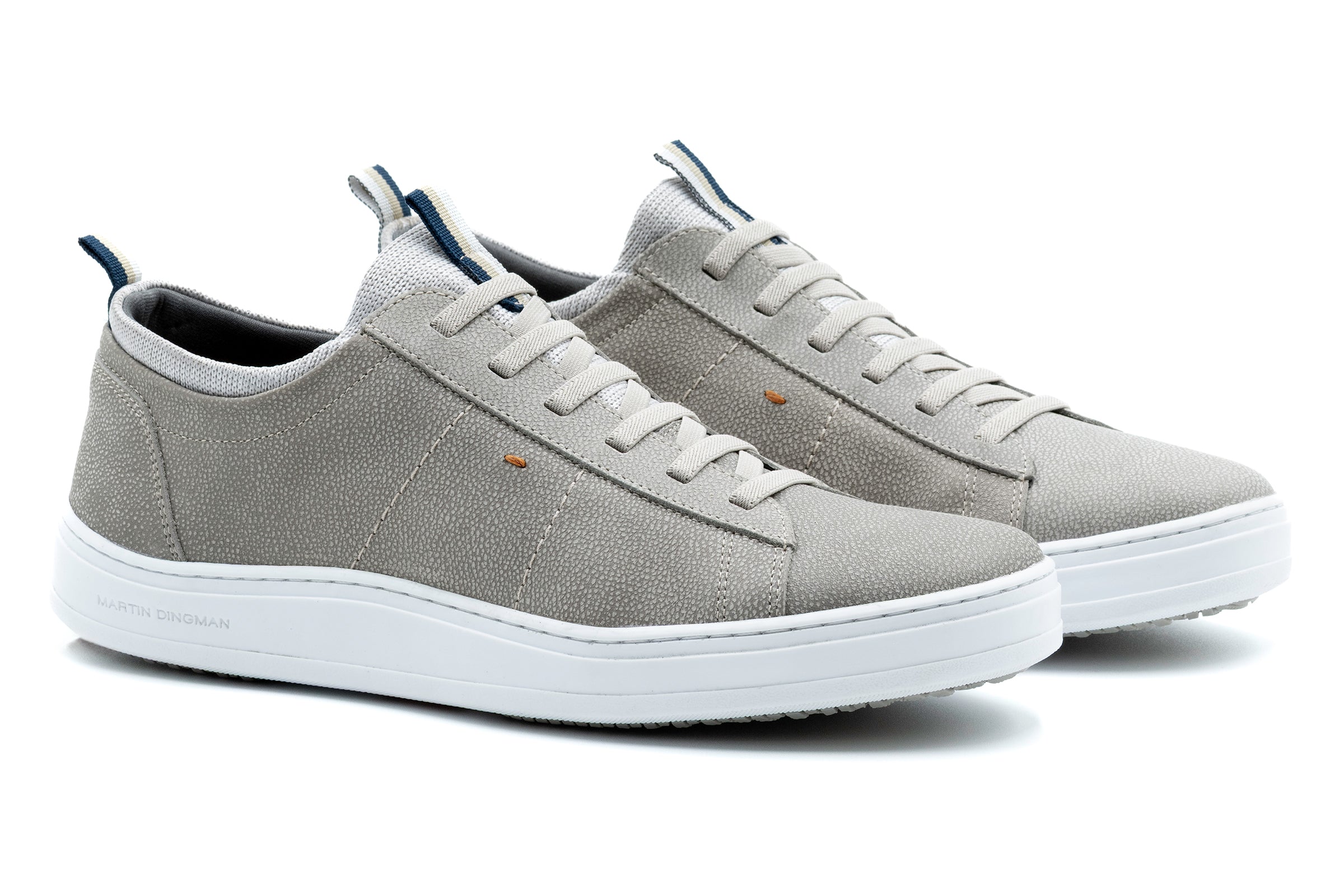 Martin Dingman - Cameron Nubuck Leather Sneaker - Stone