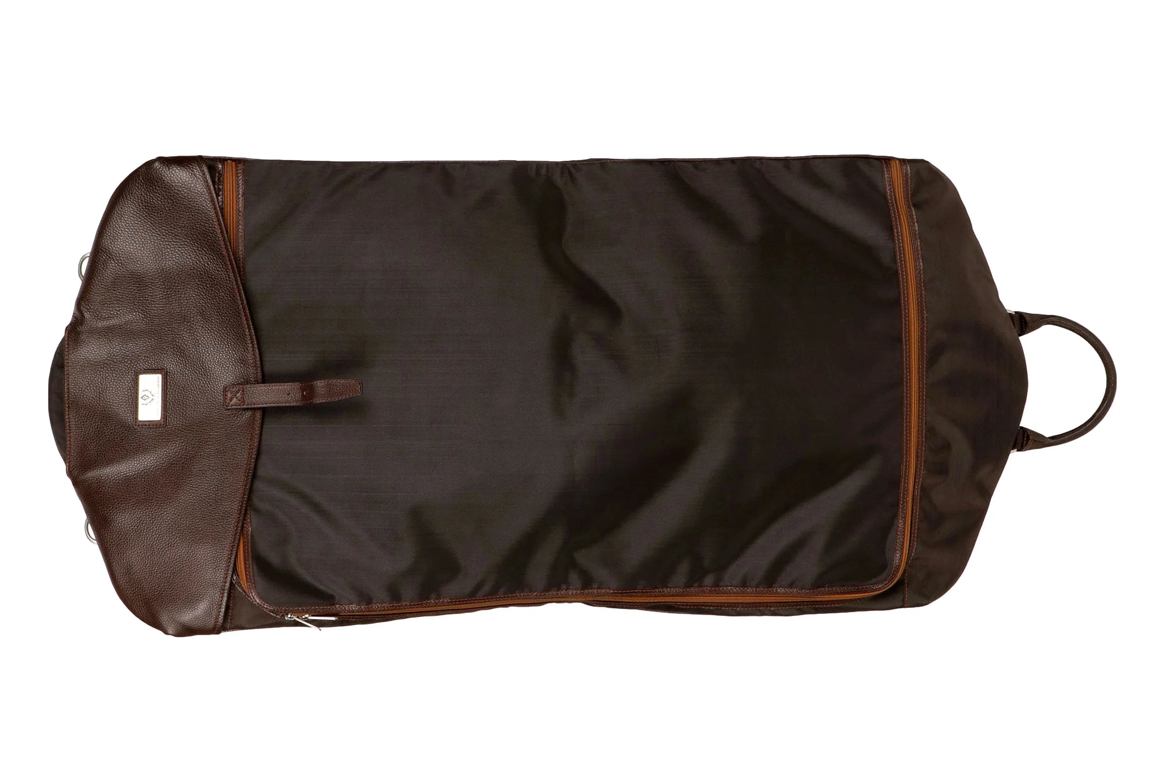 Martin Dingman - Coachman Garment Bag - Chocolate Tumbled