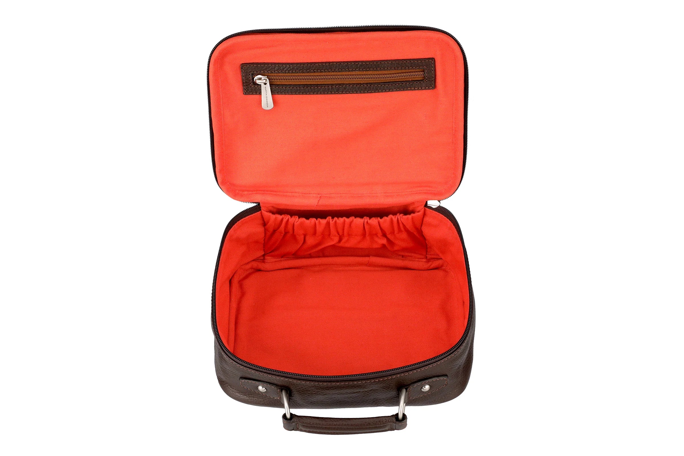 Martin Dingman - Journey Shave Case - Chocolate Tumbled