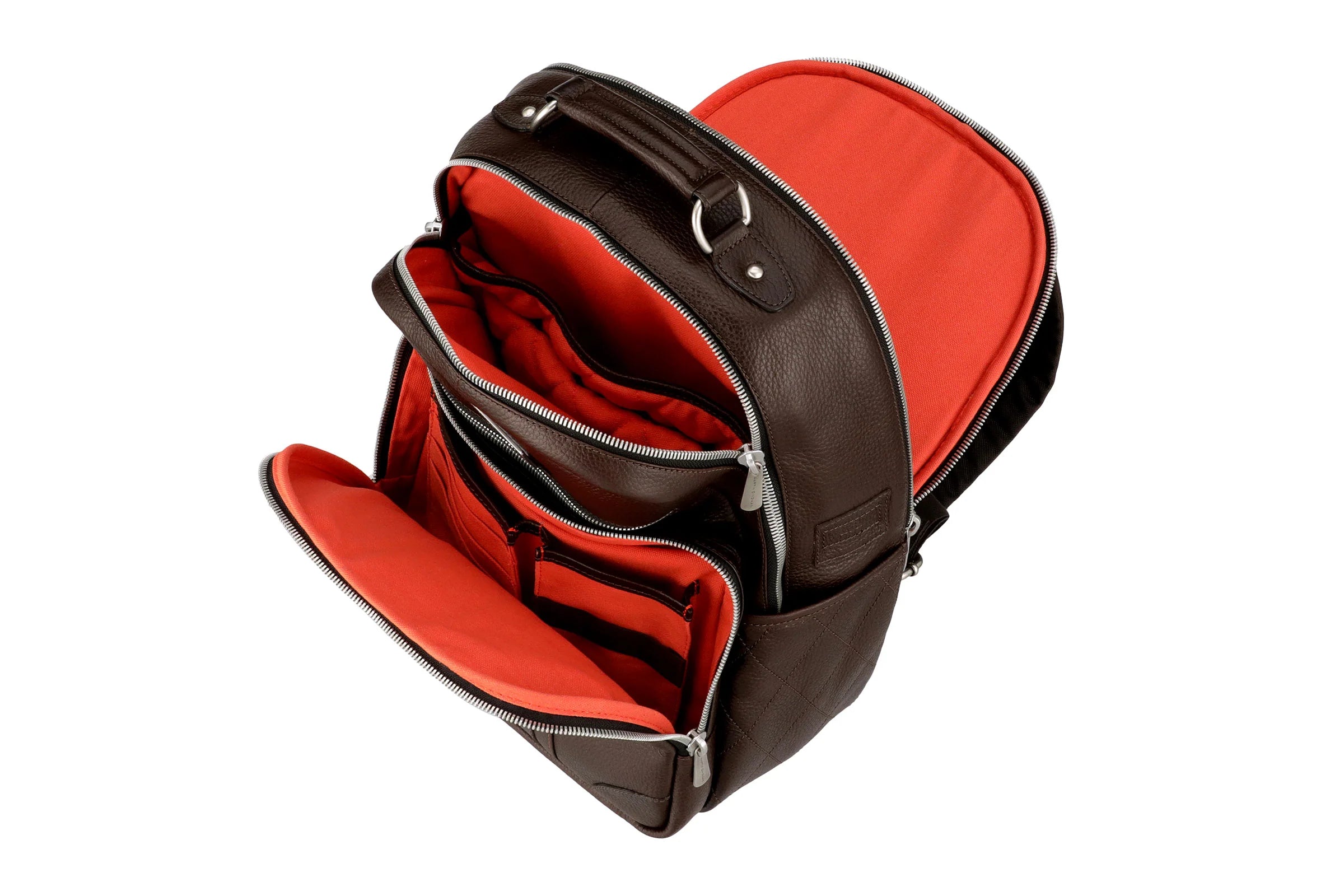 Martin Dingman - Globe Trotter Backpack - Chocolate Tumbled