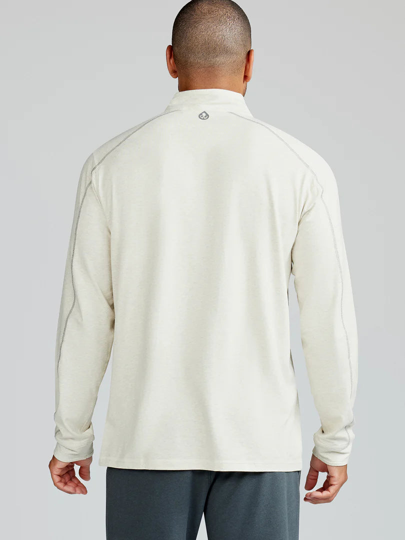 Tasc - Fergy Dawg Carrollton Quarter Zip - Mineral Heather