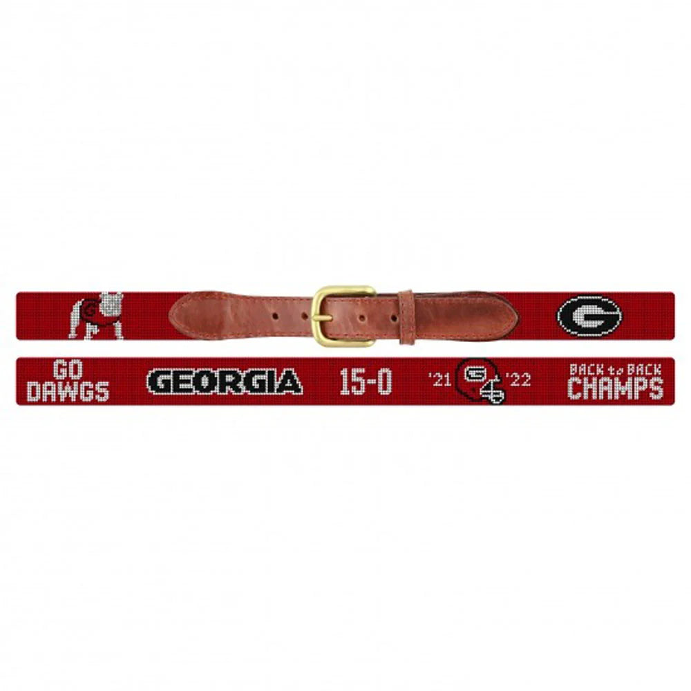 Smathers & Branson - UGA Back to Back National Champs Belt