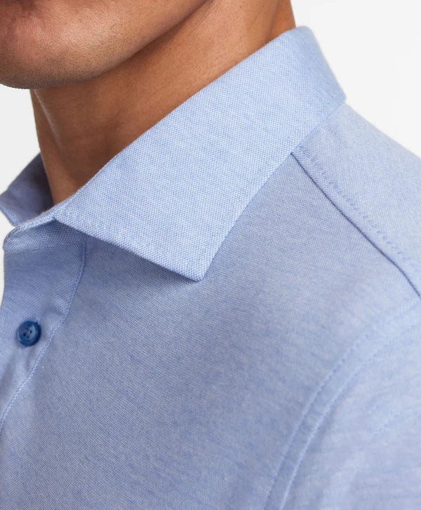 David Donahue - The Connery Polo - Tidal Blue