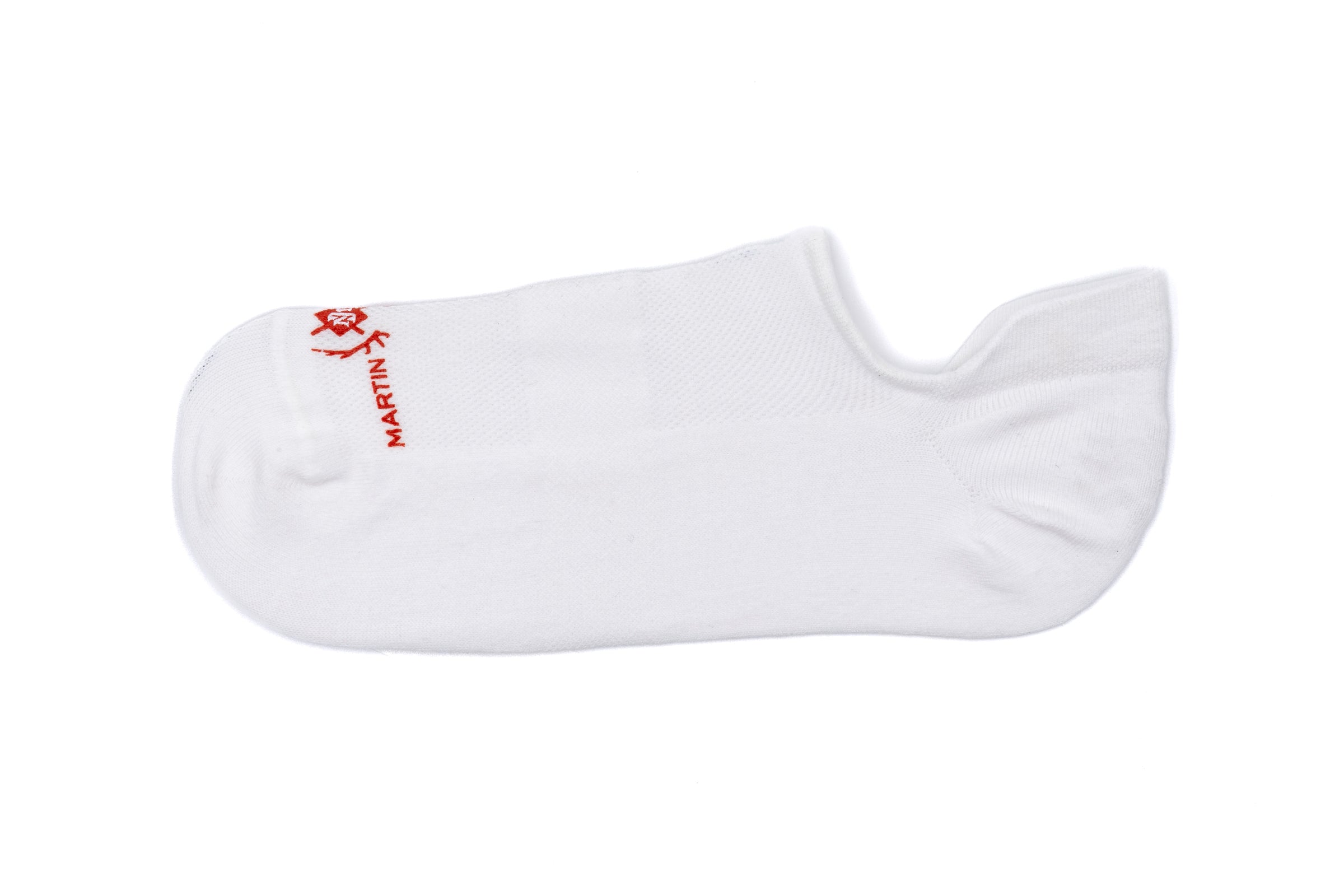 Martin Dingman - Signature Sneaker Pima Cotton Socks - White