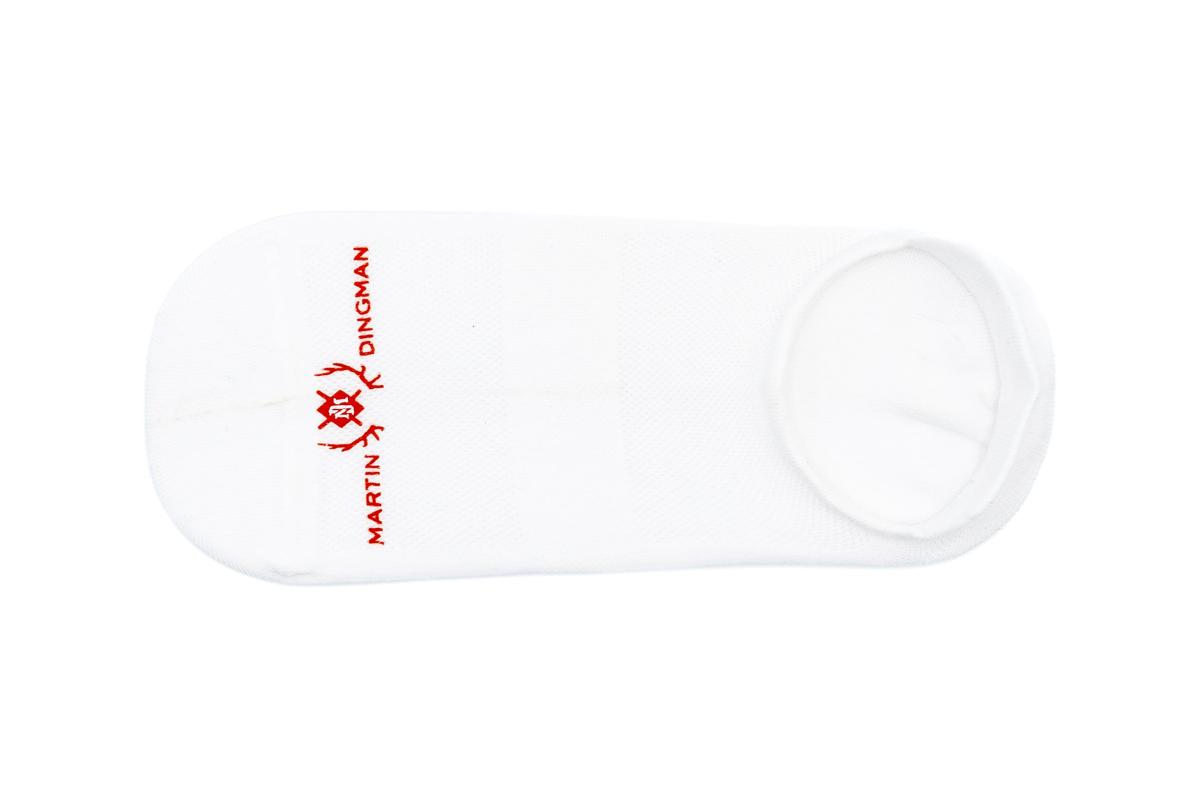 Martin Dingman - Signature Sneaker Pima Cotton Socks - White