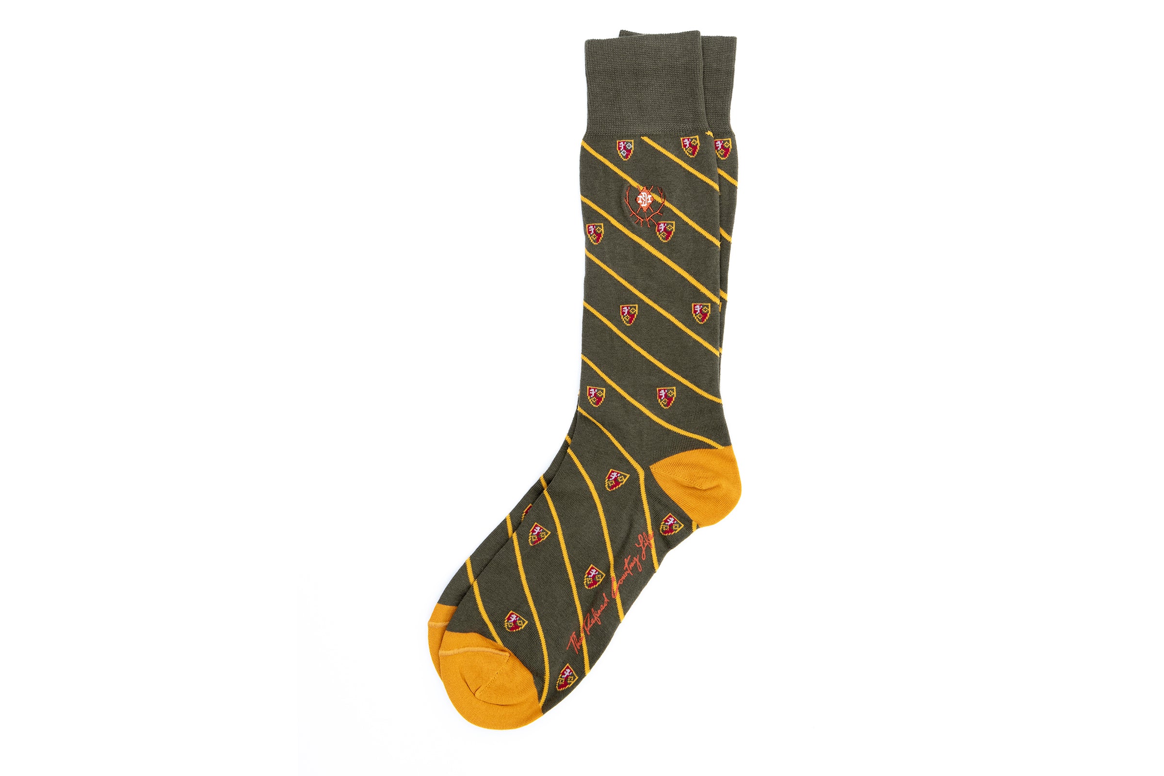 Martin Dingman - Club Check Peruvian Pima Socks