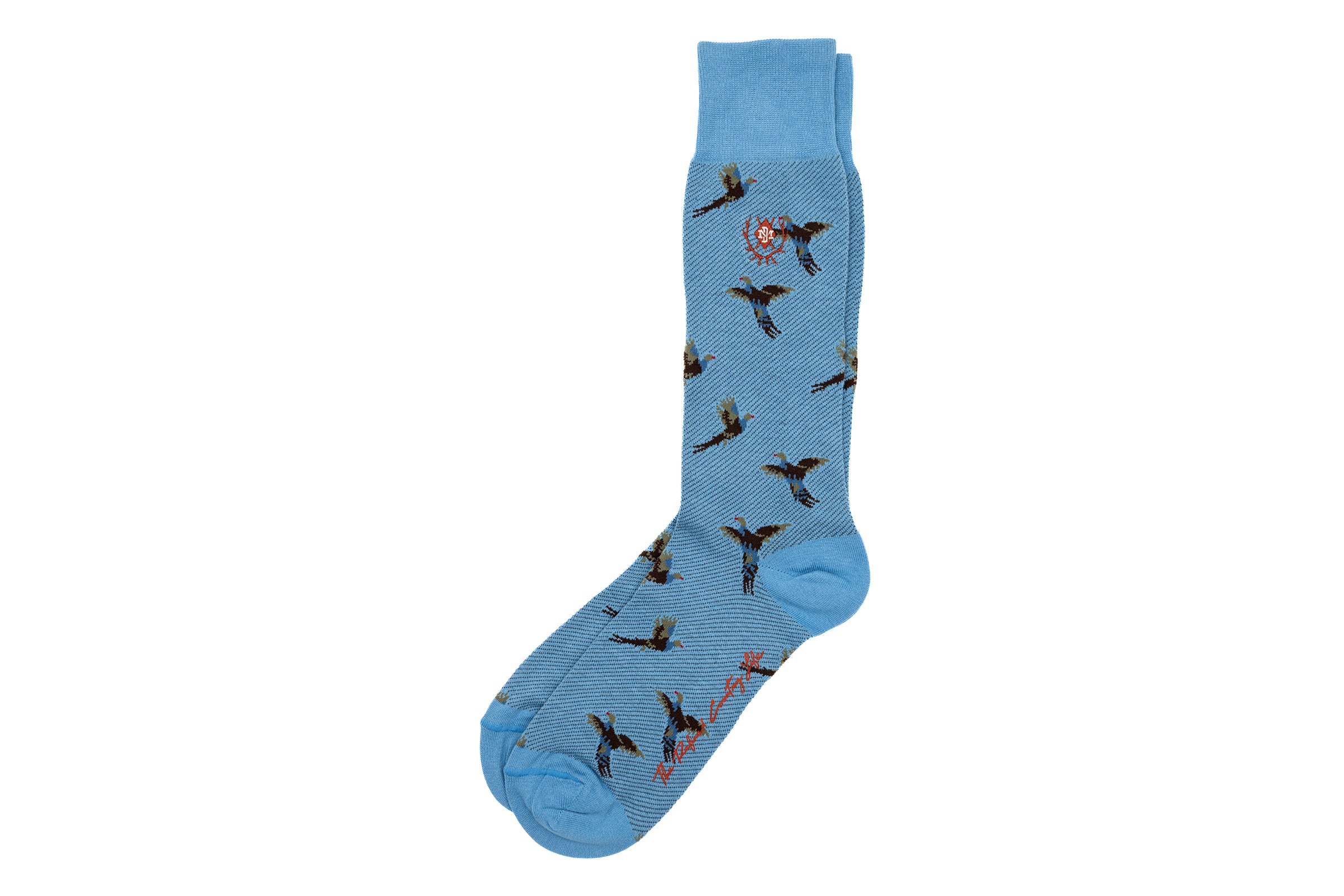 Martin Dingman - Pheasant Peruvian Pima Socks