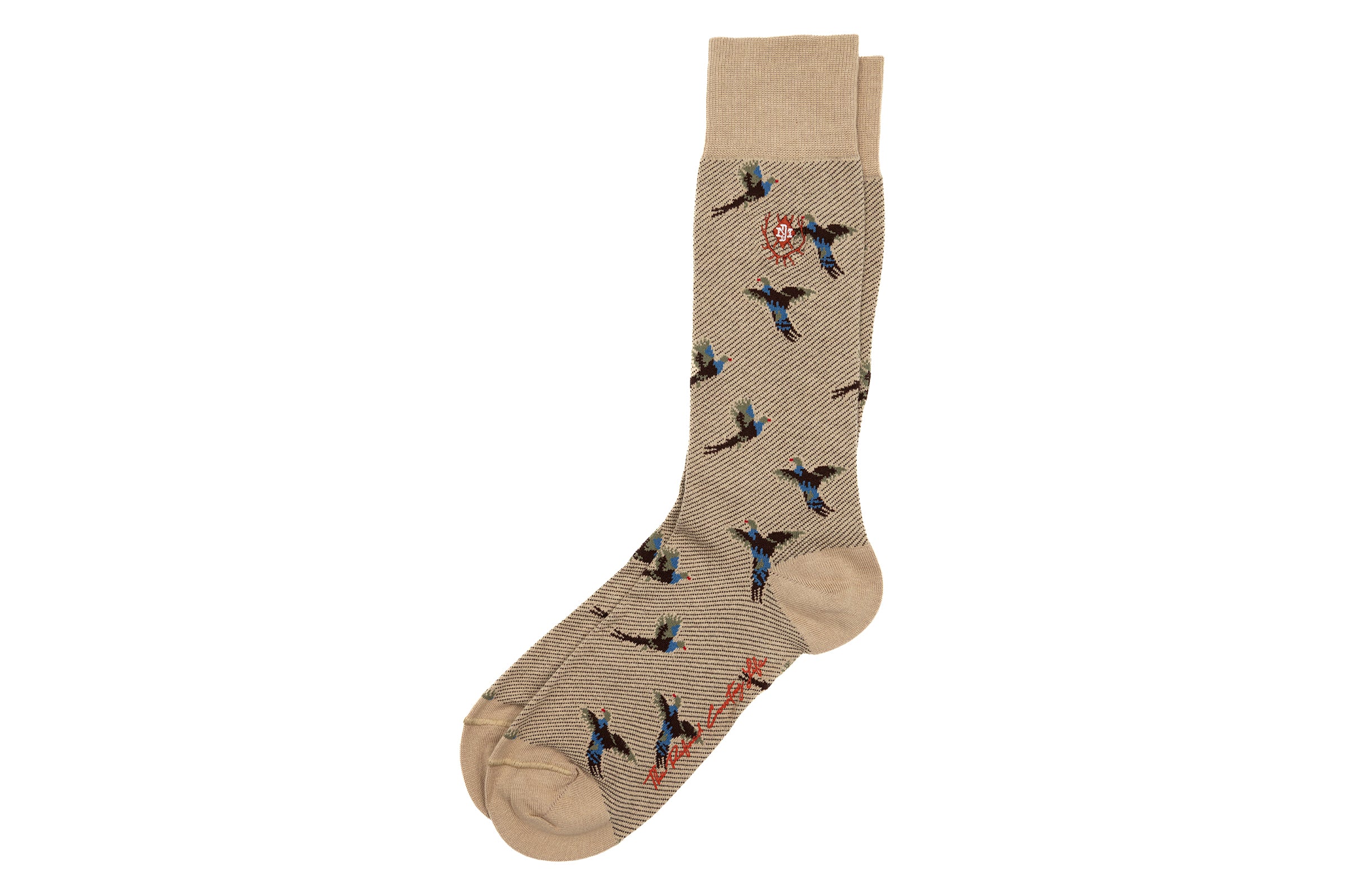 Martin Dingman - Pheasant Peruvian Pima Socks