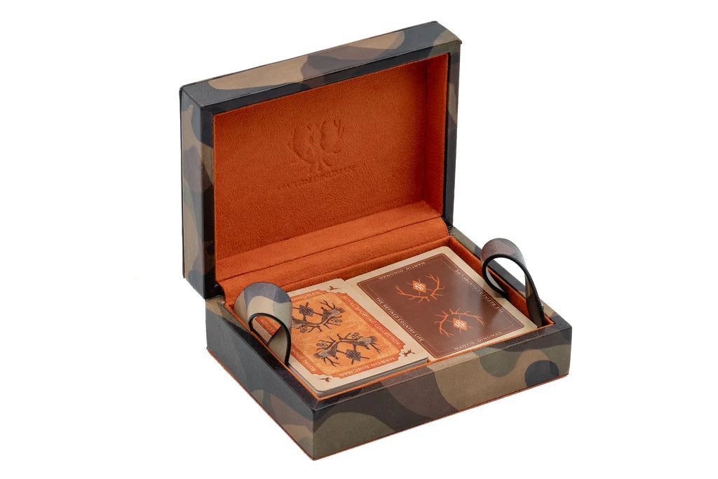 Martin Dingman - Royal Flush Playing Cards - Grey Camo