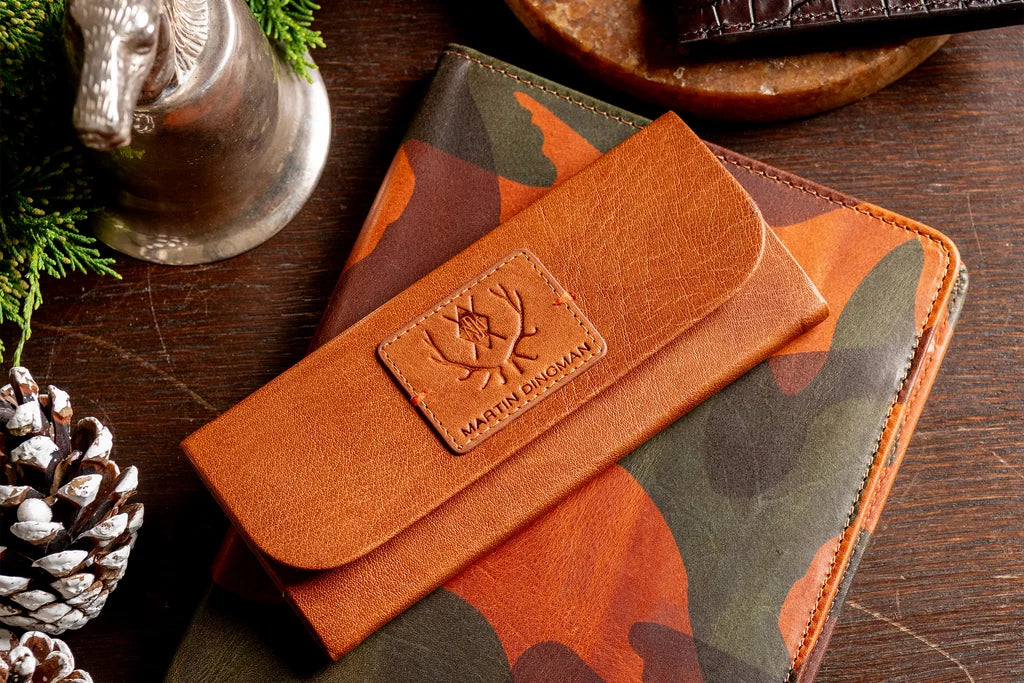 Martin Dingman - Joseph Italian Saddle Leather Jotter - Camo