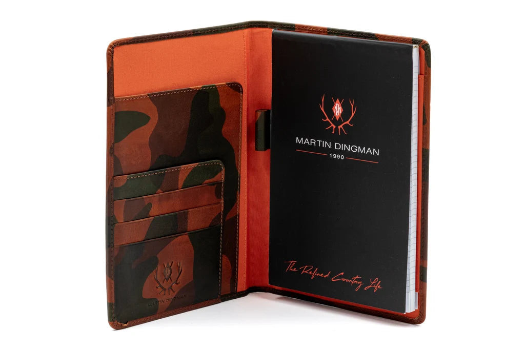 Martin Dingman - Joseph Italian Saddle Leather Jotter - Camo