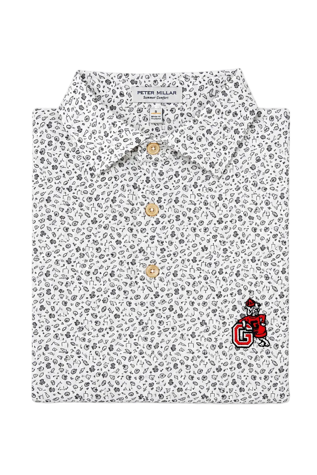 Peter Millar - Leaning Dog Kick Off Performance Jersey Polo - Gale