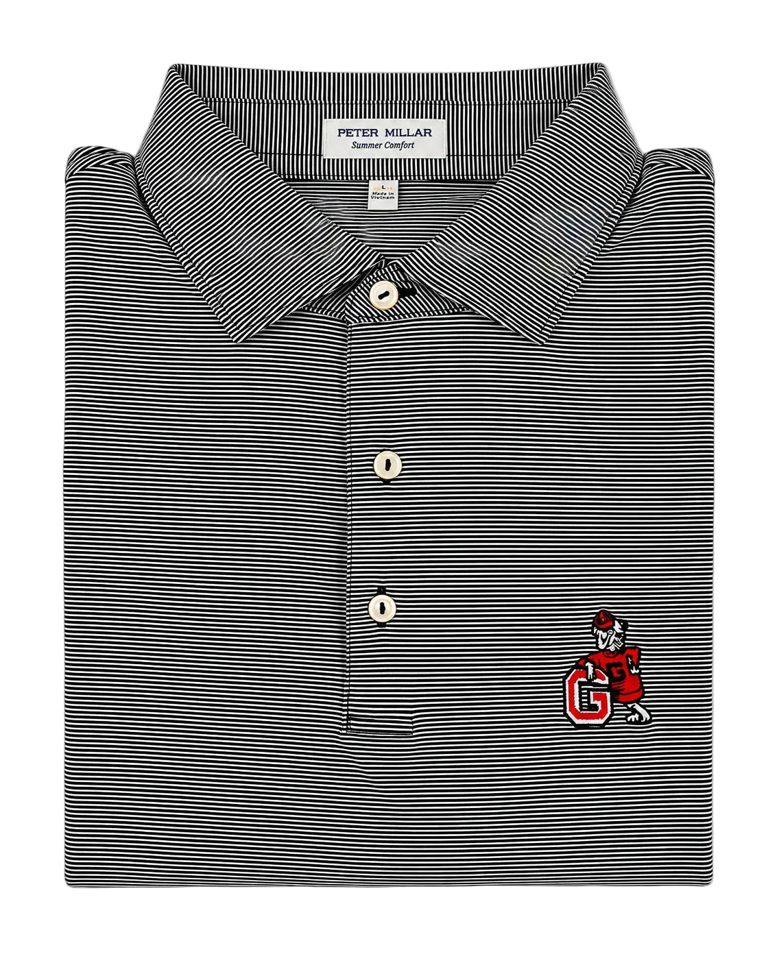Peter Millar - Leaning Dog Jubilee Performance Jersey Polo - Black