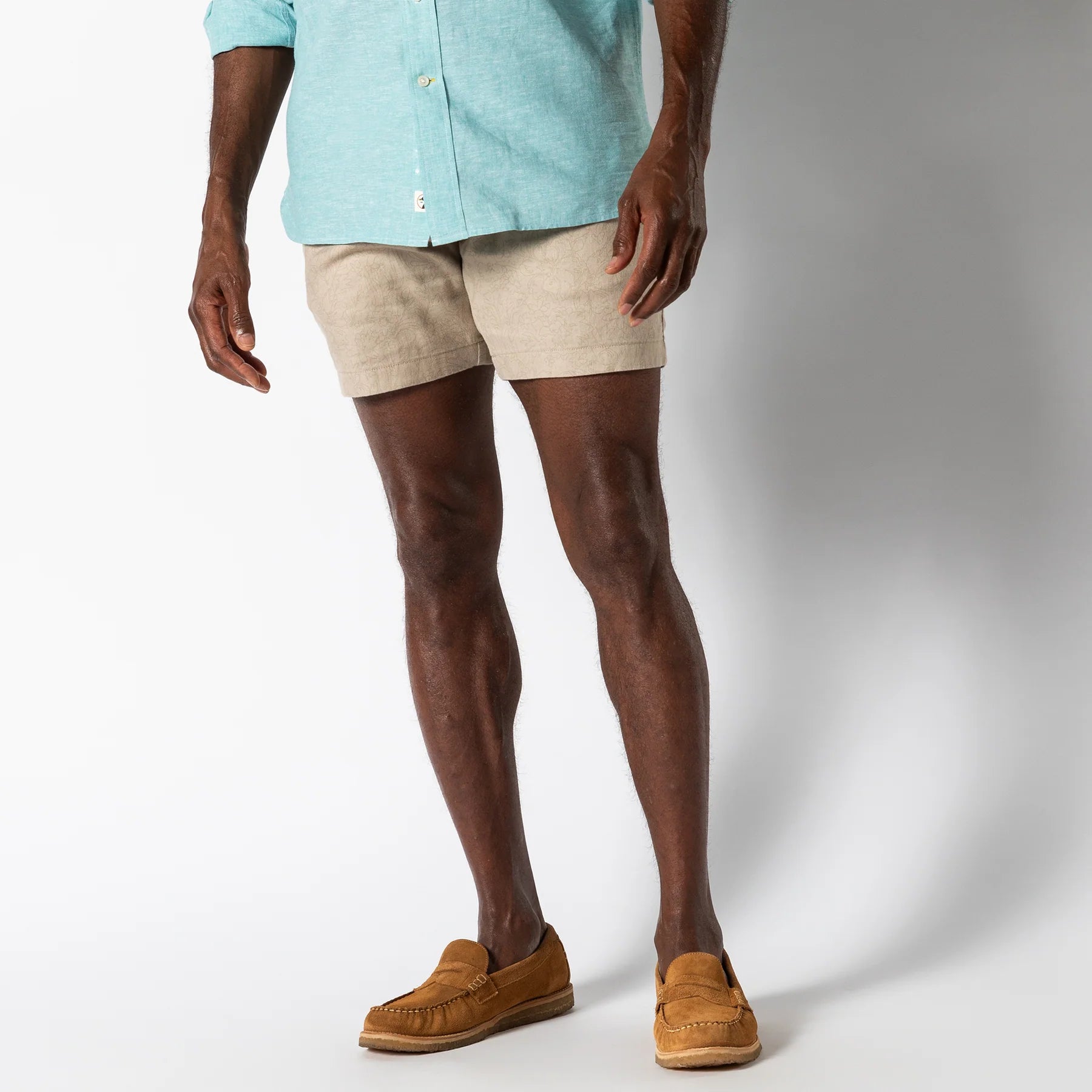 Duck Head - 7" Linen Gold School Chino Short - Tan