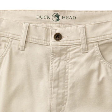Duck Head - Pinpoint Canvas Five-Pocket Pant - Stone