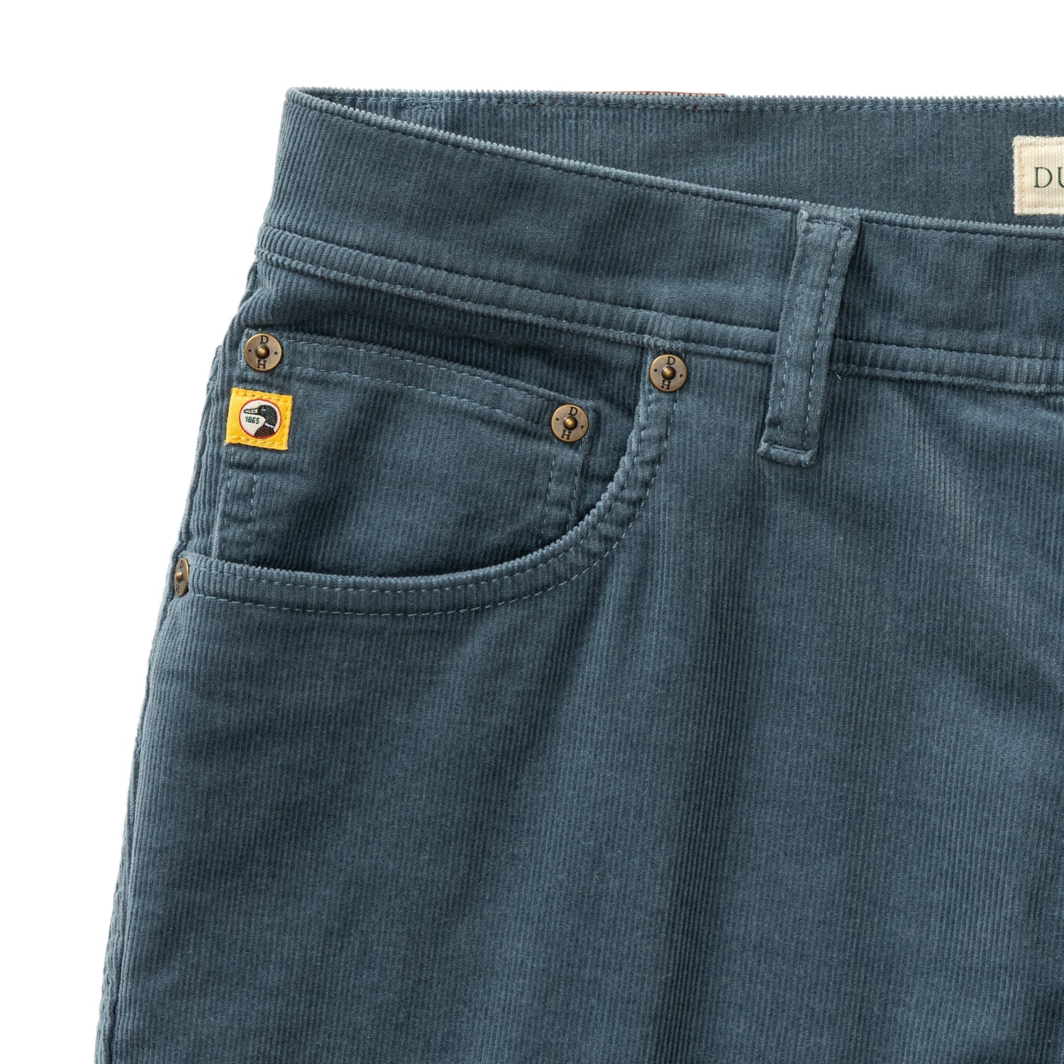 Duck Head - Holston Corduroy Five-Pocket - Dusk Blue