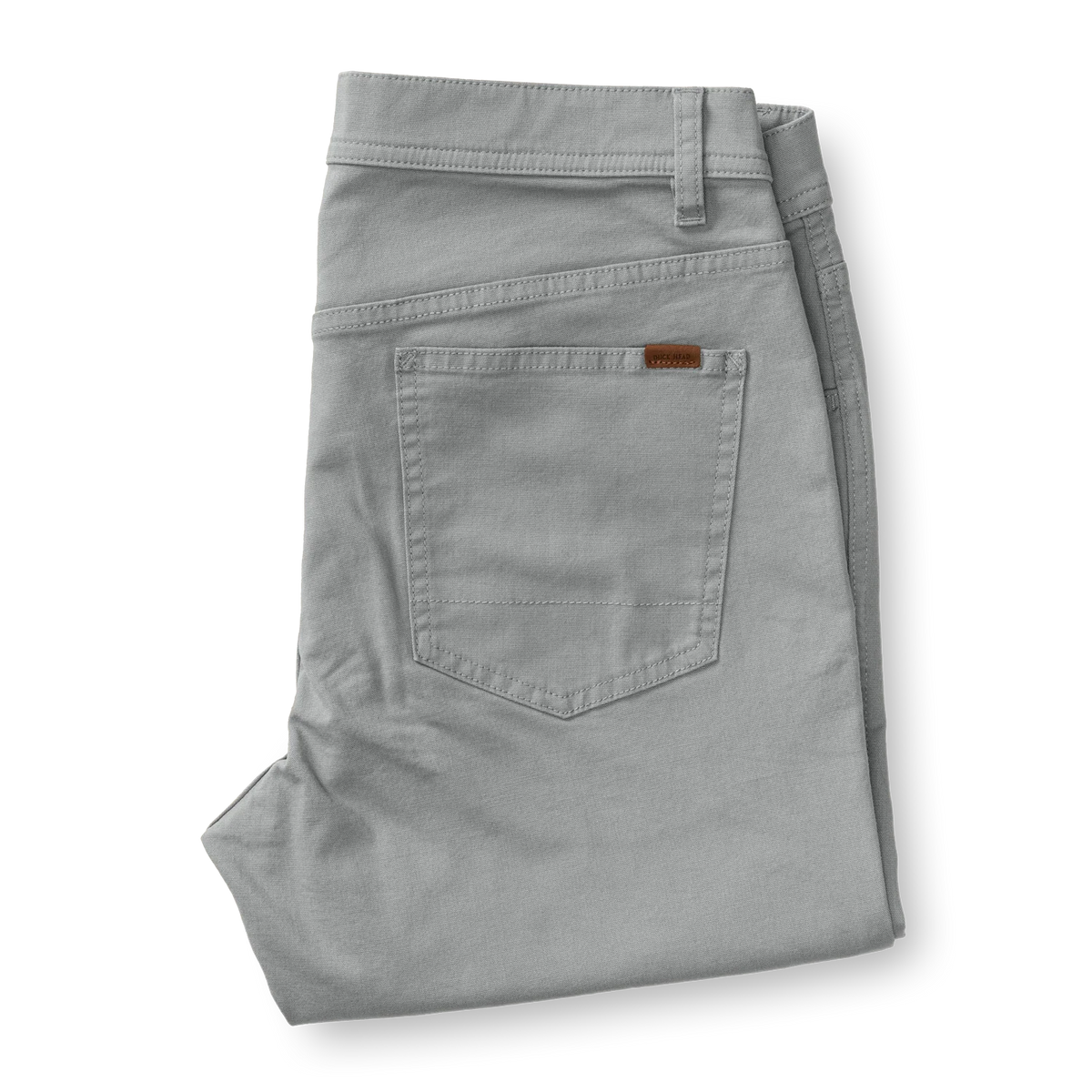 Duck Head - Classic Fit Pinpoint Canvas Five-Pocket - Shadow Grey