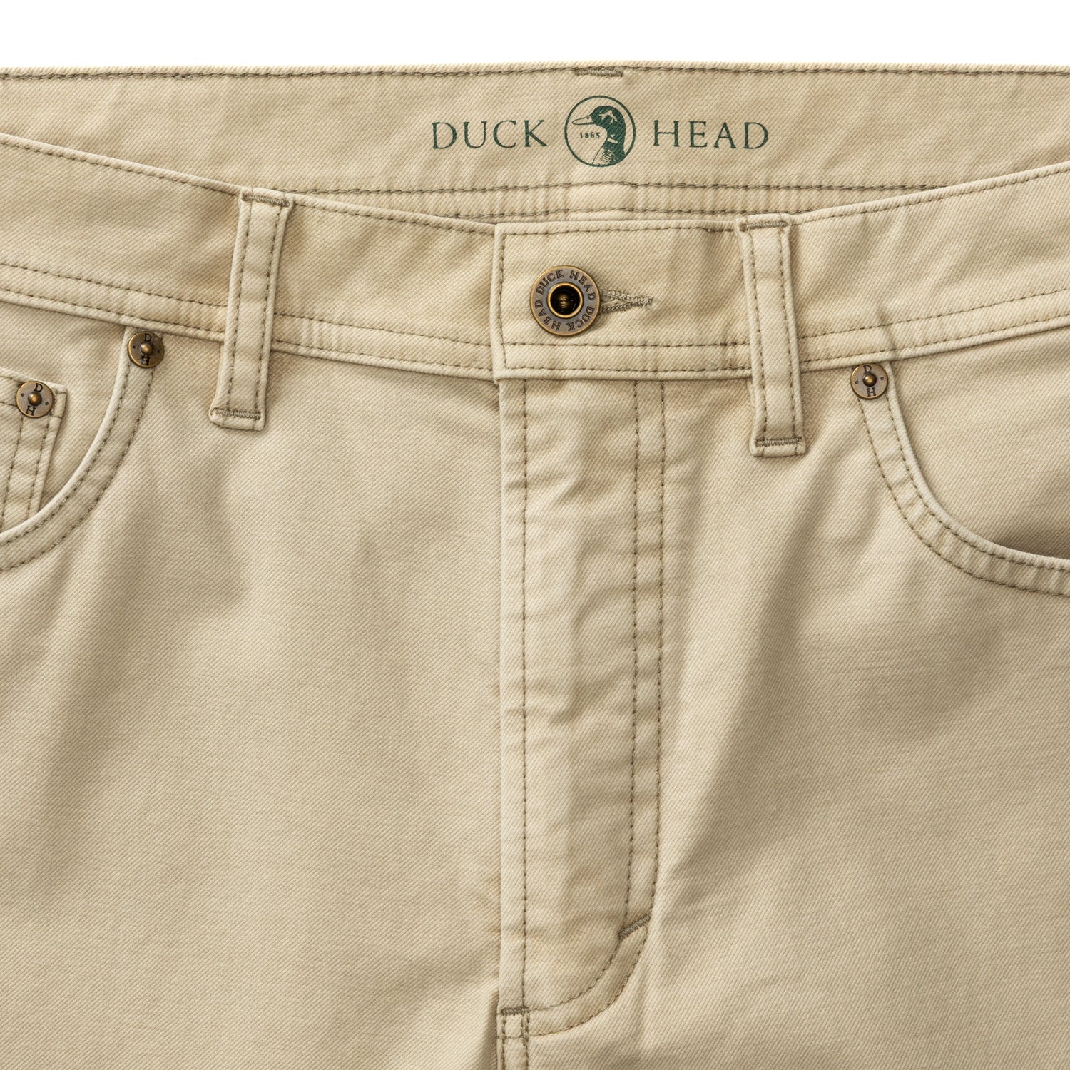 Duck Head - Weldon Garment Dyed Five-Pocket - Sandstone